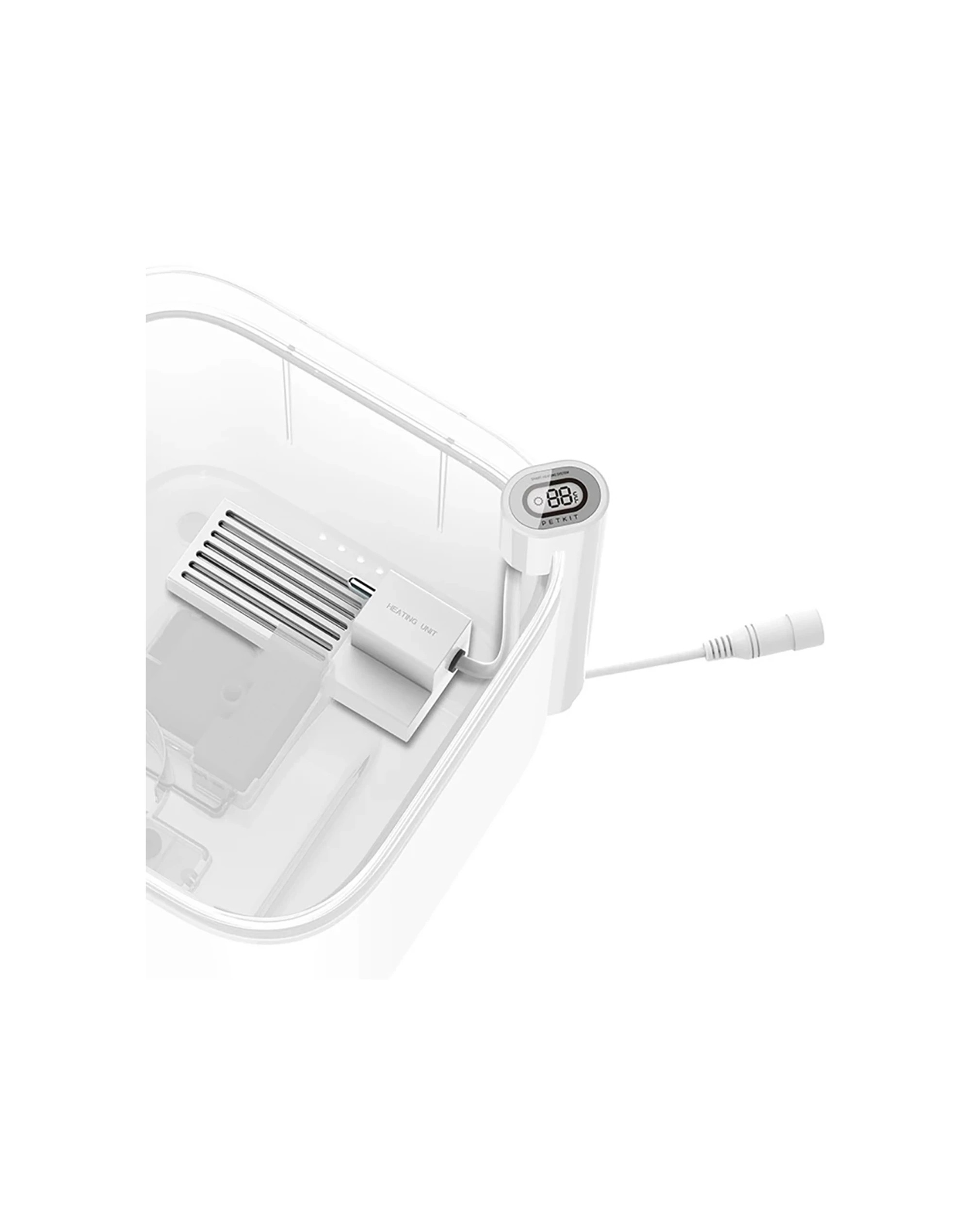 2 Petkit Eversweet 2 2S Smart Water Warmer Fast Heating LED Display Auto Cut-Off - White, 2 of 3