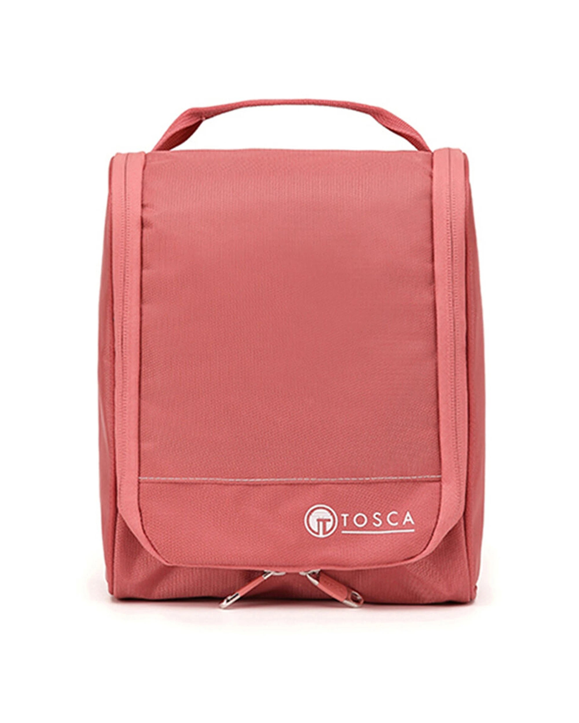 1 Tosca 10 Travel Accessory Organiser - Pink, 1 of 3