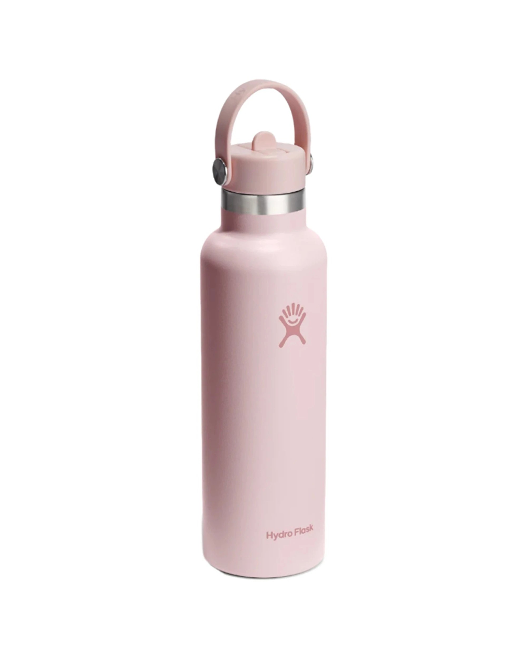 1 Hydro Flask Double-Wall Leafproof Insulated Flex Straw Drink Bottle Vacuum Insulated - Pink, 1 of 1