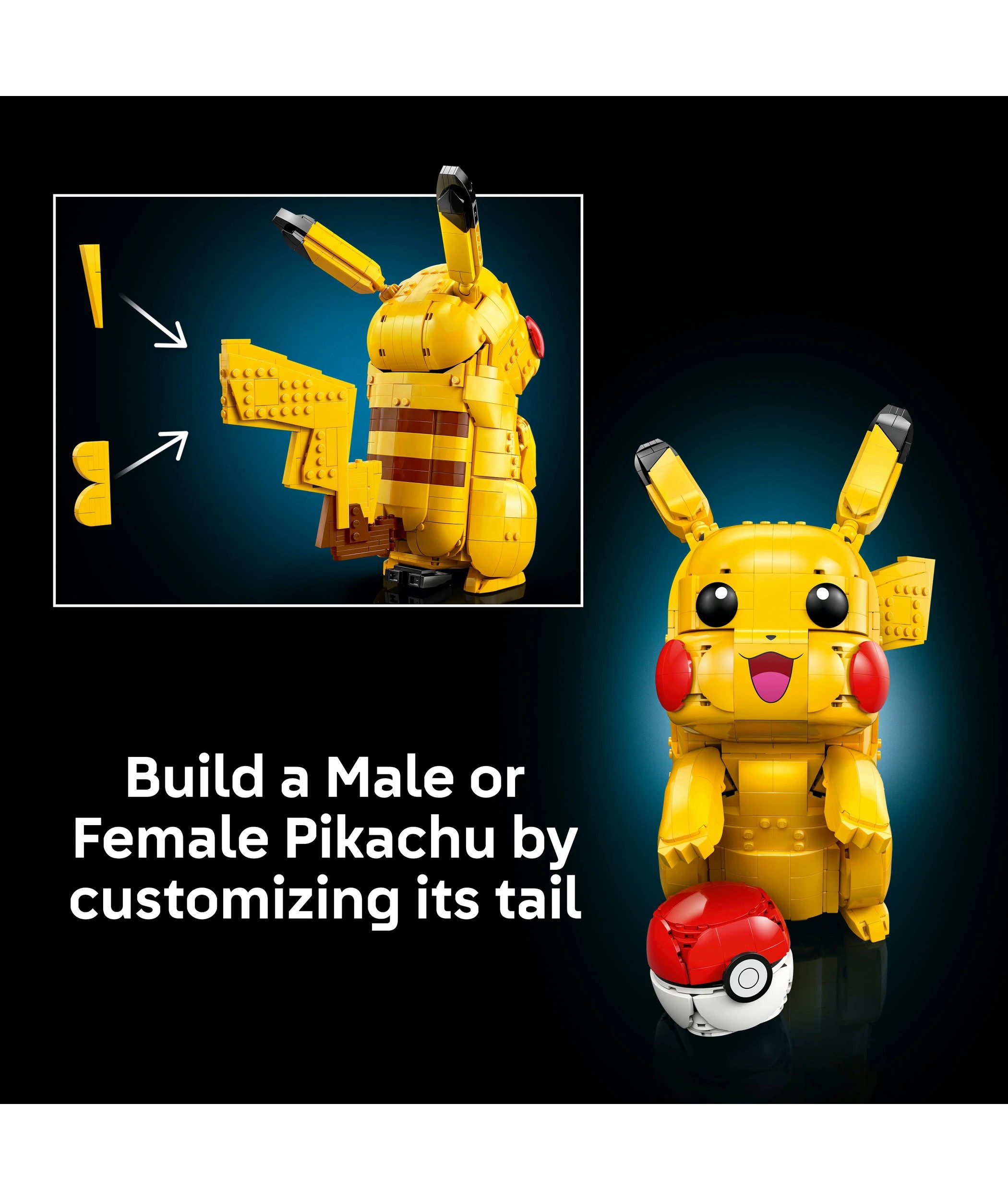 6 LEGO Pokemon Pikachu and Poke Ball 72152, 6 of 10