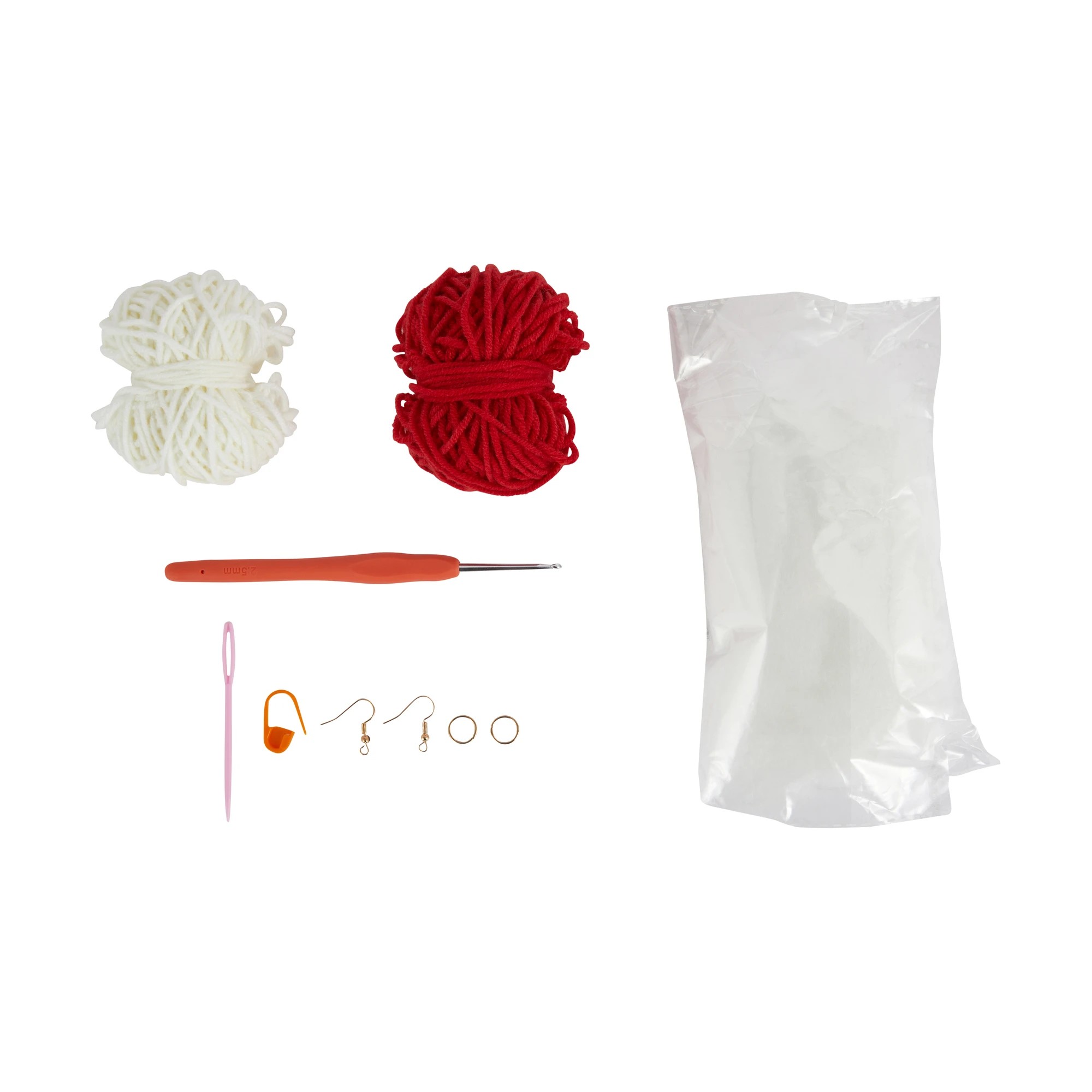 2 DIY Mini Crochet Kit - Mushroom, 2 of 3