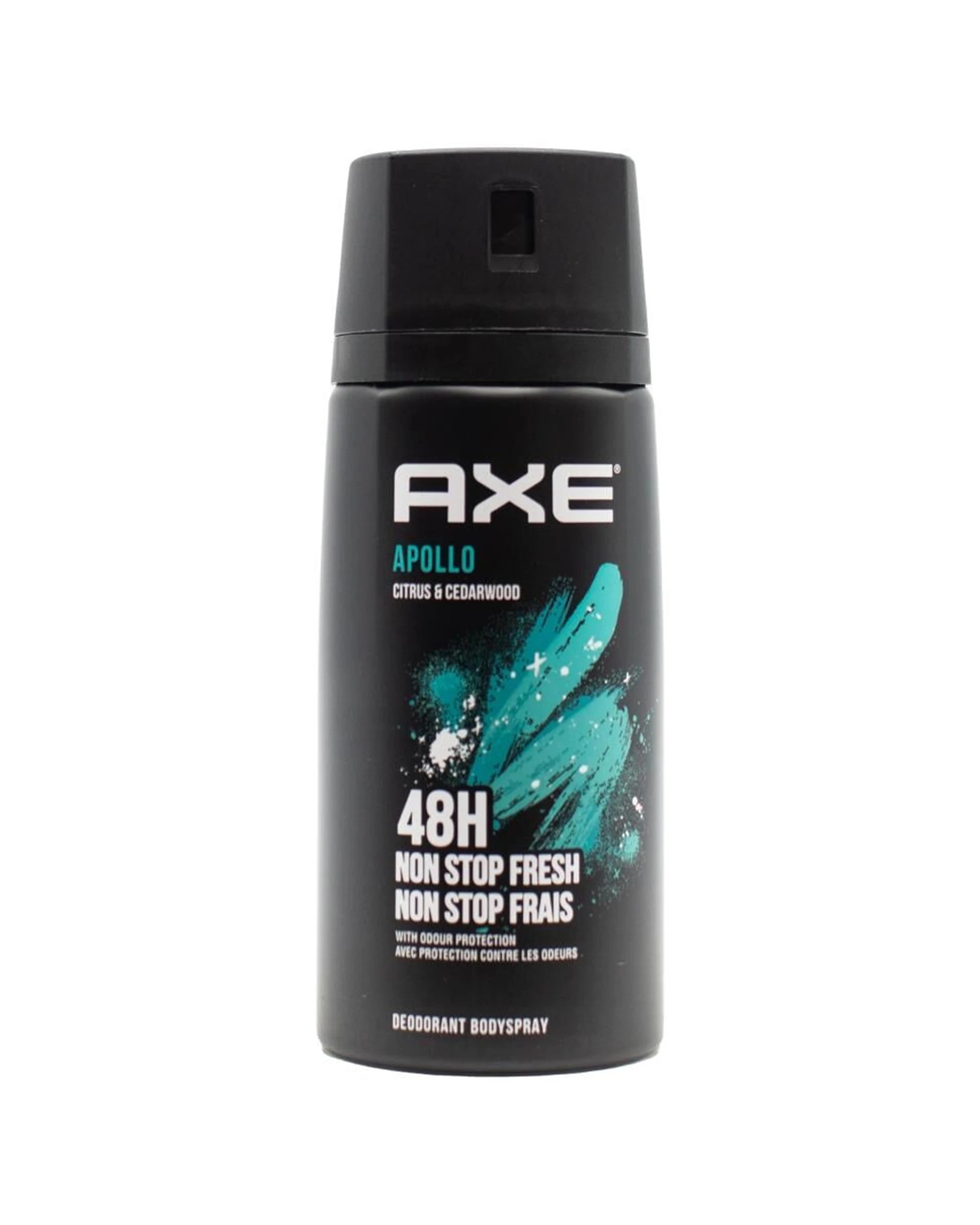 1 Axe Deodorant Bodyspray 48H Odour Protect For Men Apollo 150ml - Black, 1 of 3