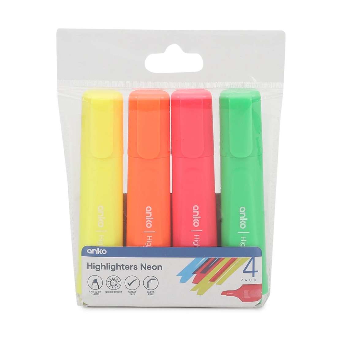 1 4 Pack Highlighters, 1 of 5