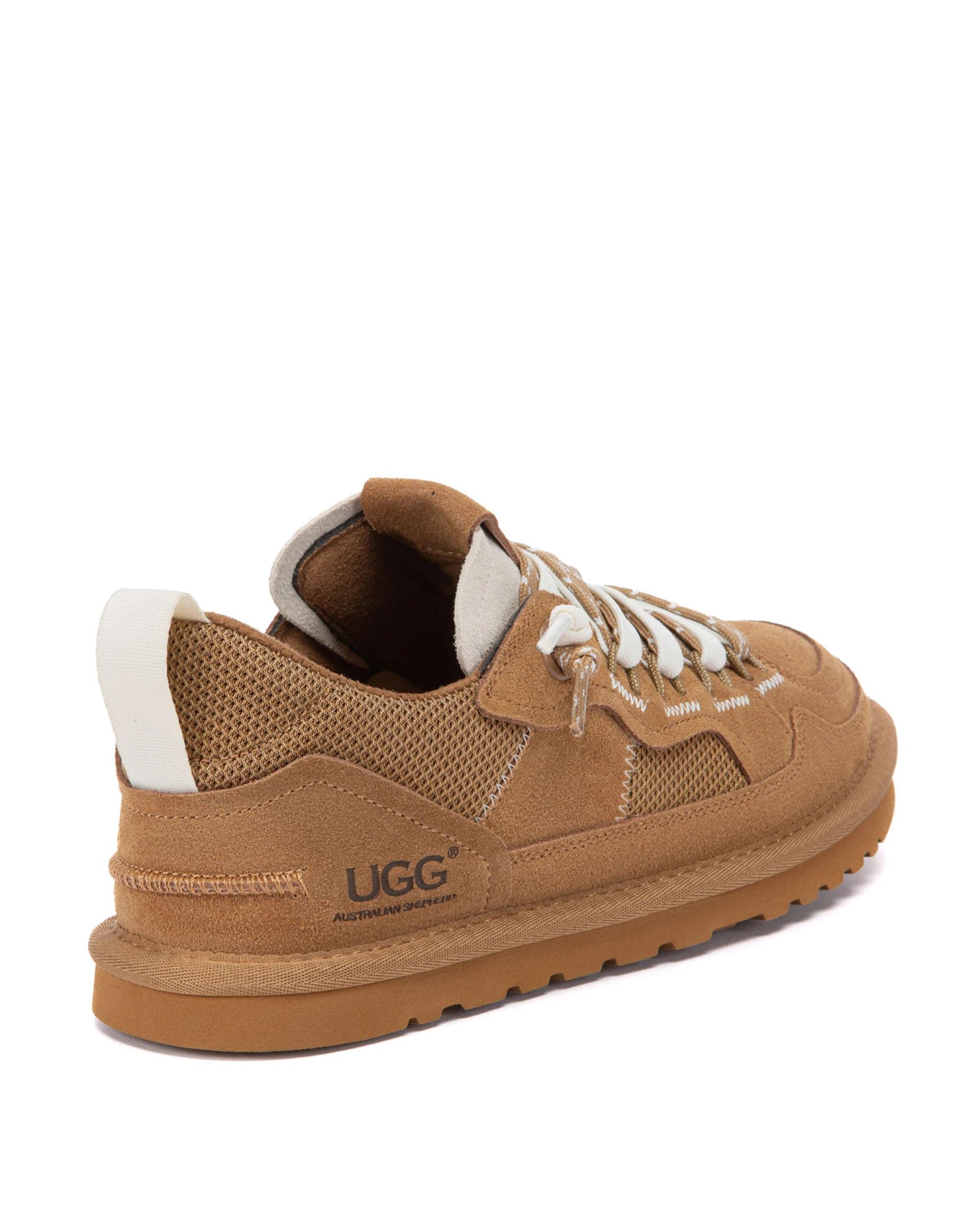 3 Australian Shepherd UGG Savon Men Sneakers CHESTNUT, 3 of 5