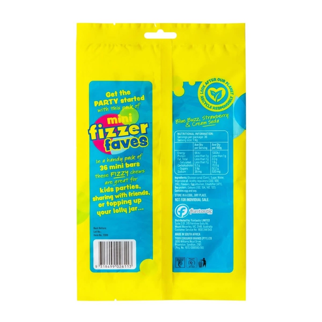 2 36 Pack Beacon Mini Fizzer Faves Party Pack 266g, 2 of 2