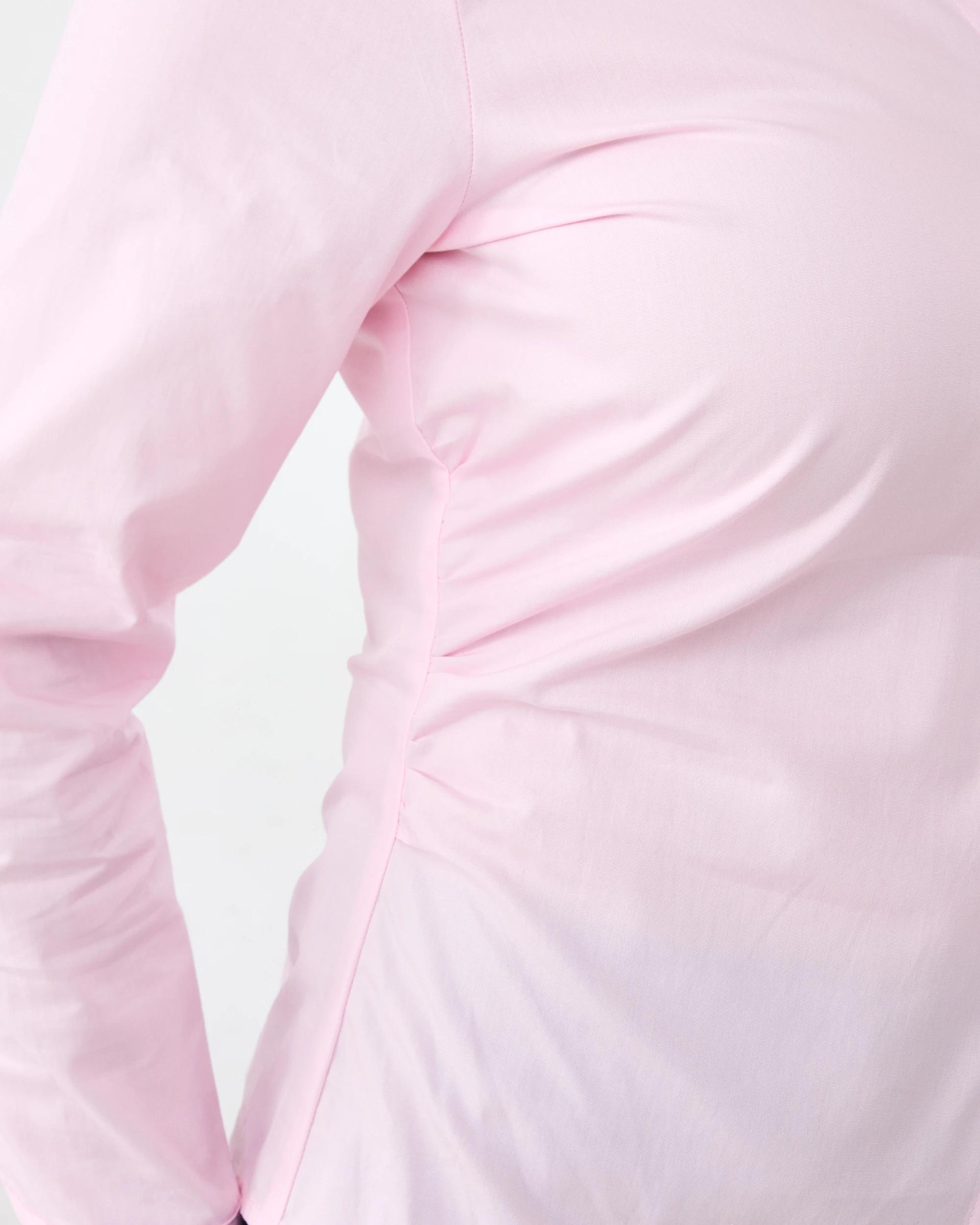 6 Long Sleeve Fitted Shirt Luna Pink, 6 of 8