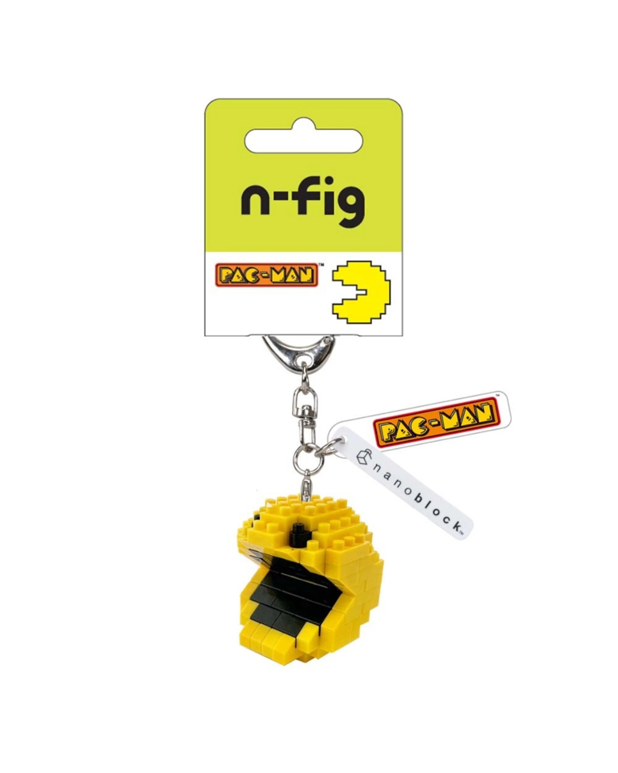 1 Pac-Man Nanoblocks N-FIG Bag Clip - ONE SIZE - Multi, 1 of 1