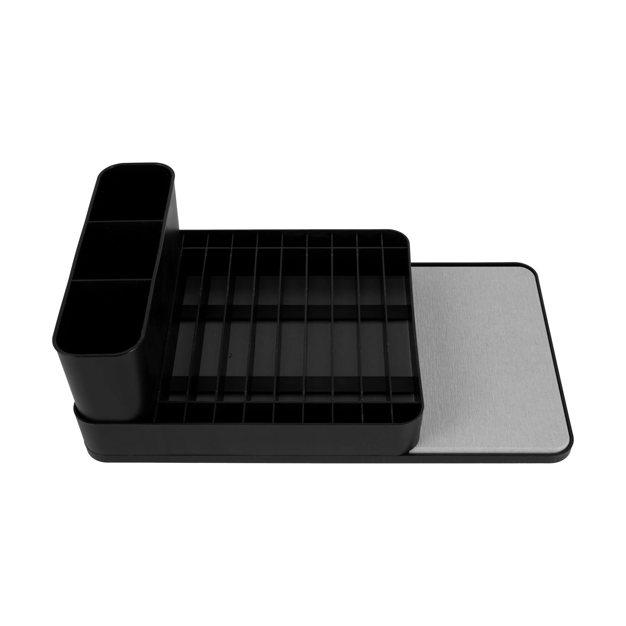 4 Stone Dry Dish Rack - Black, 4 of 9