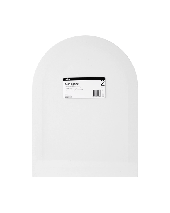 2 Pack Arch Canvas
