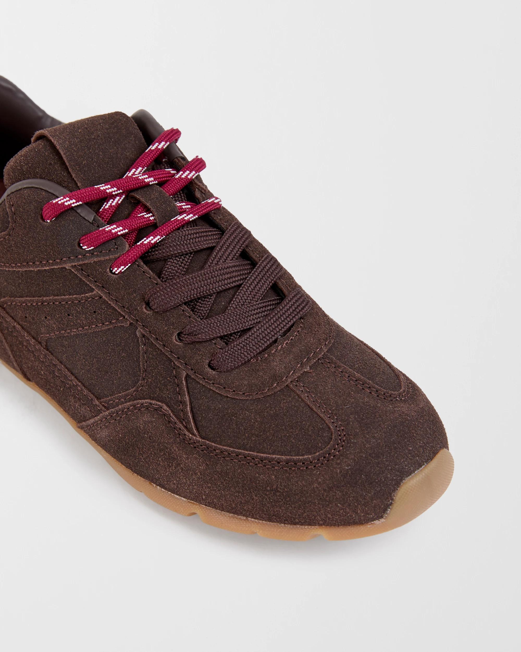 3 Target Woman Retro Sneaker - Lianna CHOCOLATE BROWN, 3 of 5