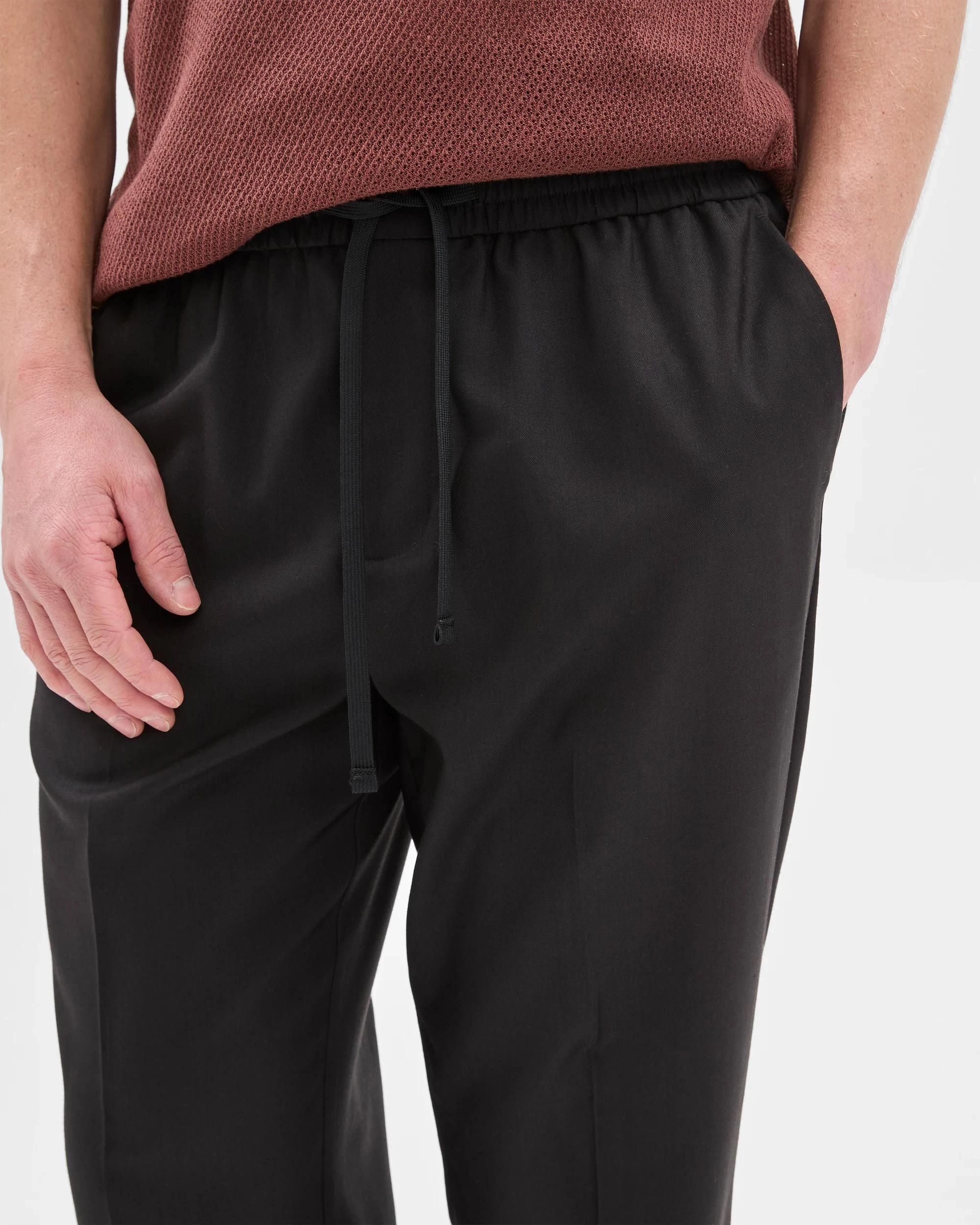 5 Elasticated Waist Pants - Preview BLACK, 5 of 10