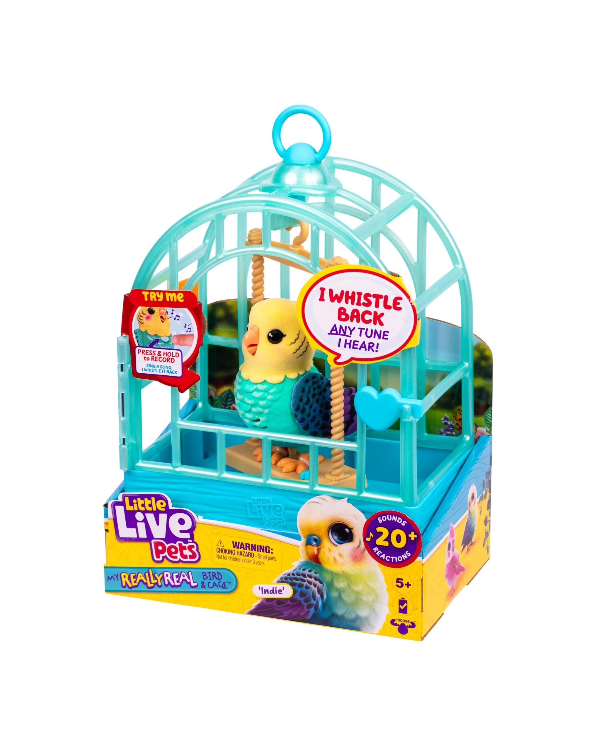 2 Little Live Pets My Really Real Bird and Cage Indie, 2 of 10