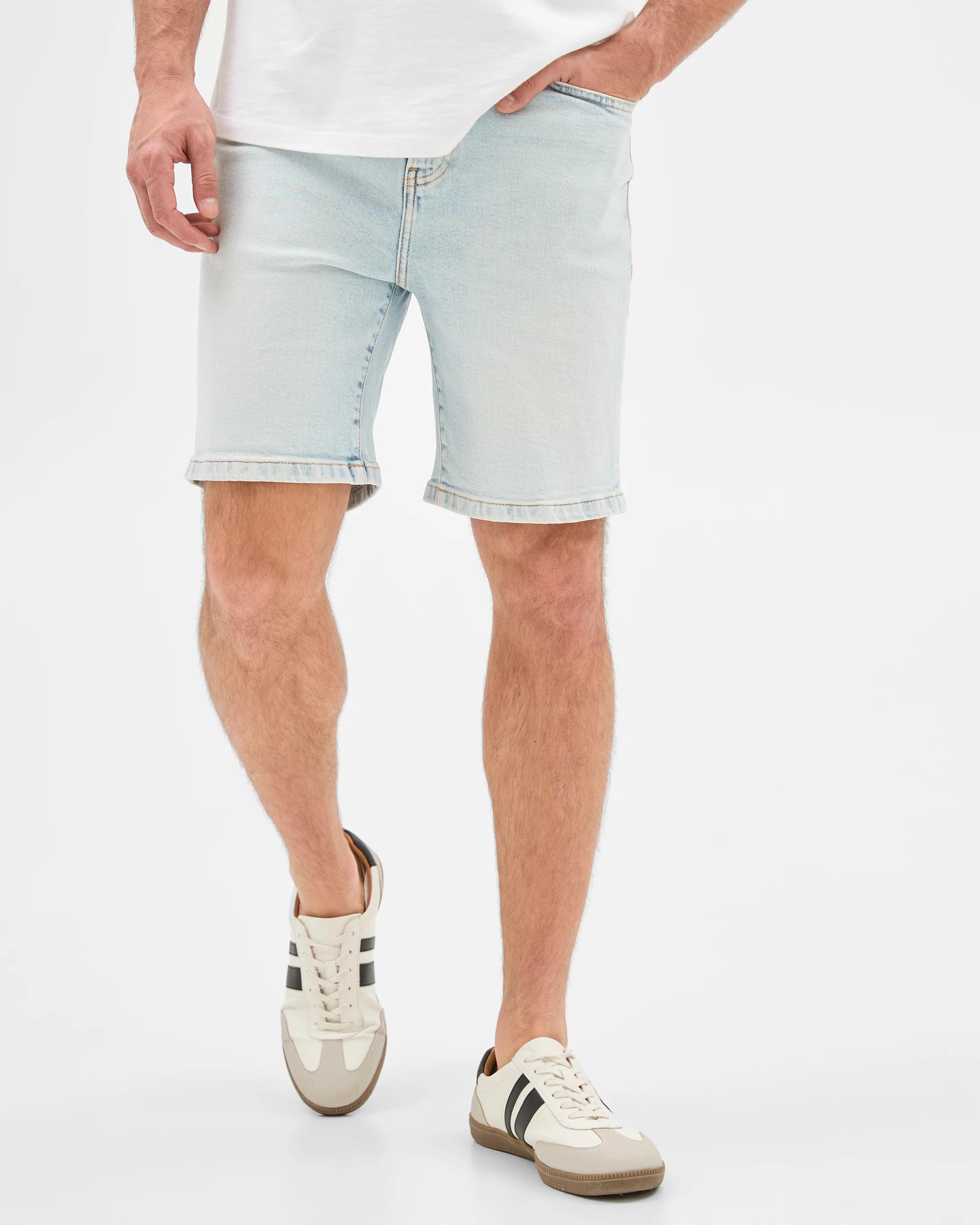 2 Target Denim Shorts BLEACH BLUE, 2 of 6
