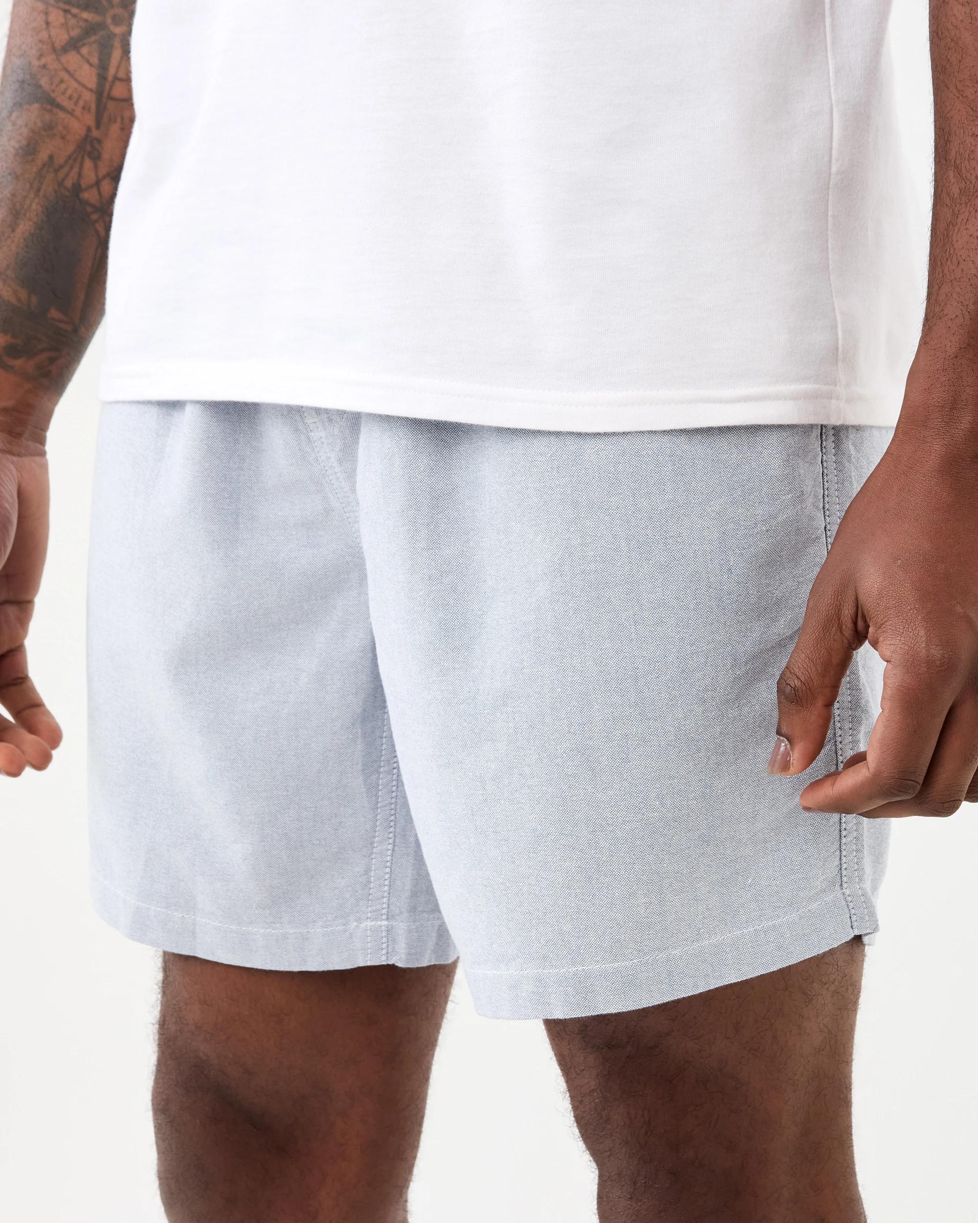 2 Elastic Waist Textured Volley Shorts Blu Yd, 2 of 7