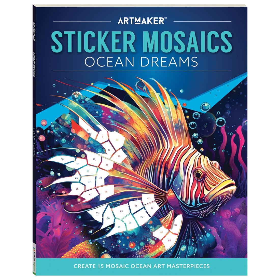 1 Art Maker Sticker Mosaics Ocean Dreams - Book, 1 of 5