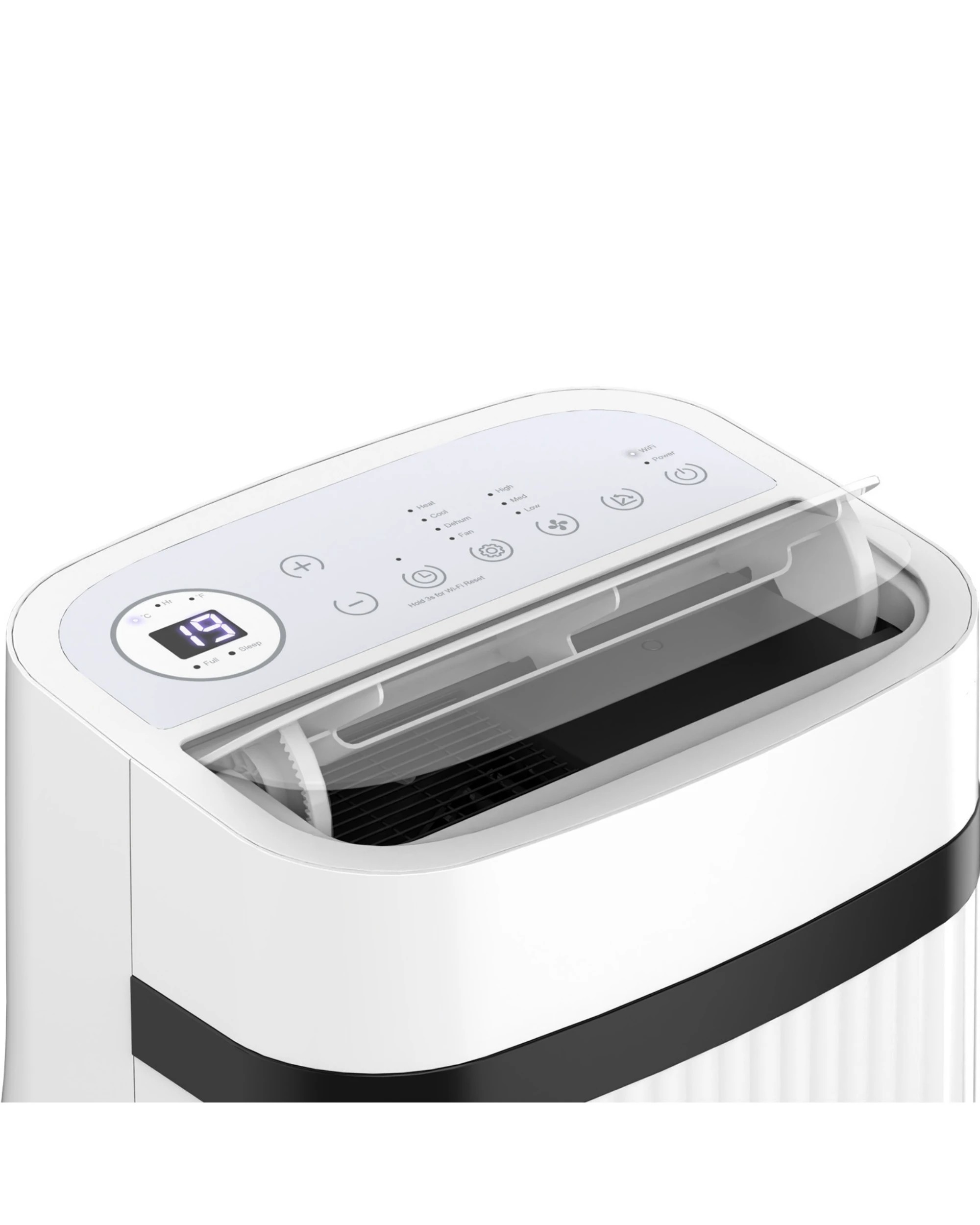 6 Advwin 4-in-1 Portable Air Conditioner 3.9Kw Cooling/Heating/Dry/Fan System -14000BTU, 6 of 7