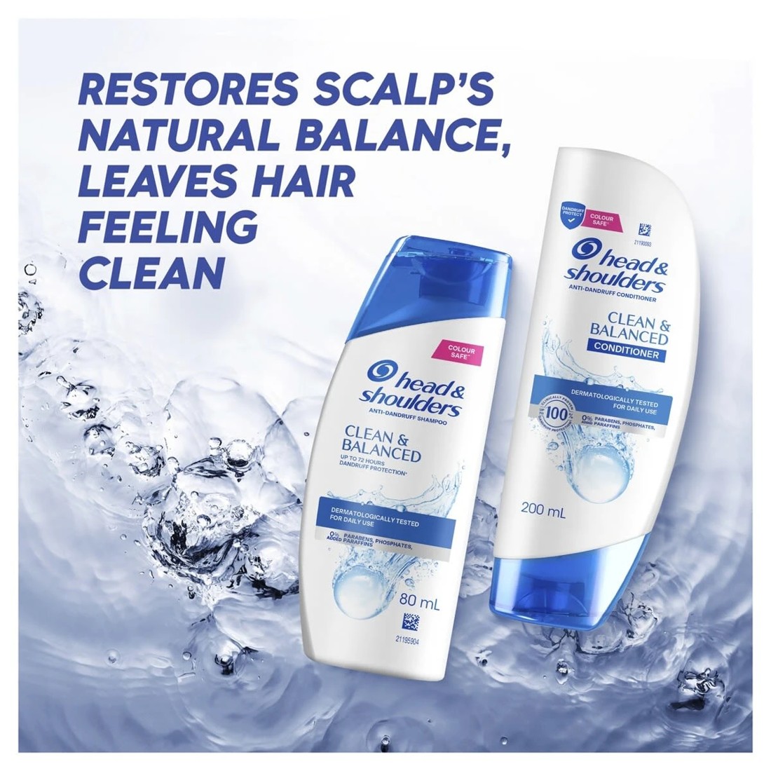 3 Head & Shoulders Anti-Dandruff Shampoo 80ml, 3 of 7