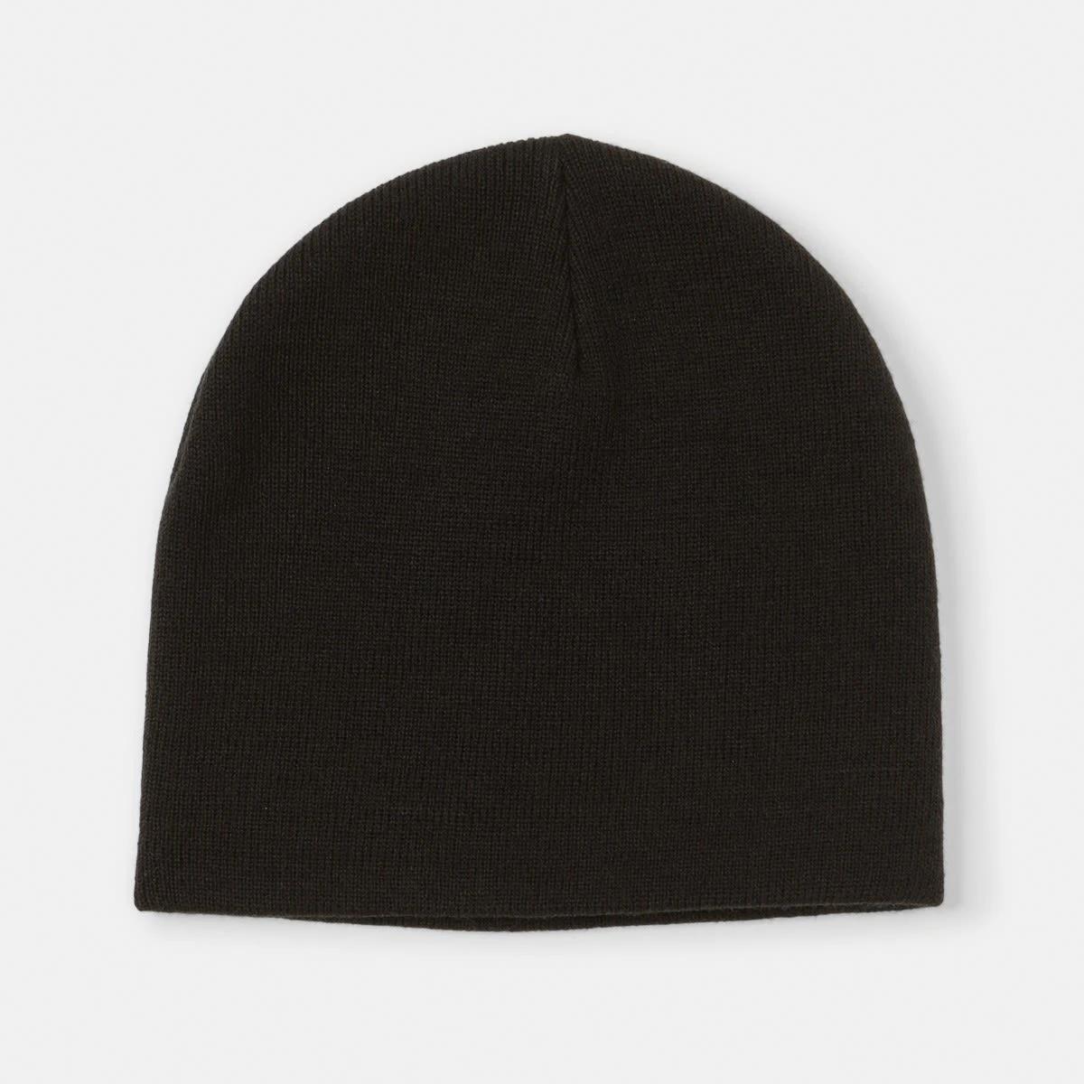 1 Plain Beanie Black, 1 of 4