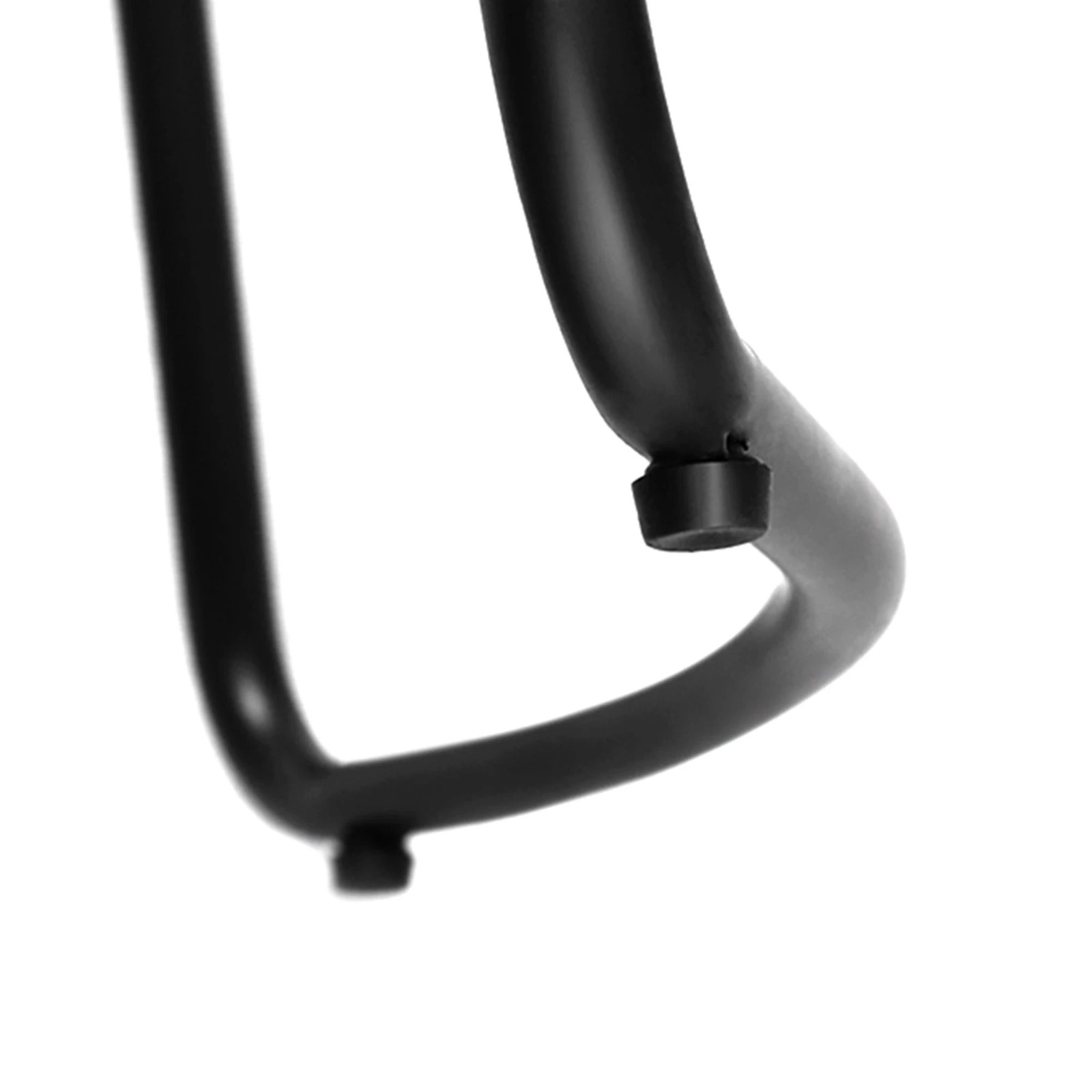 4 Alfordson 2x Bar Stools 75cm Tractor Kitchen Wooden Vintage Chair - Black, 4 of 10