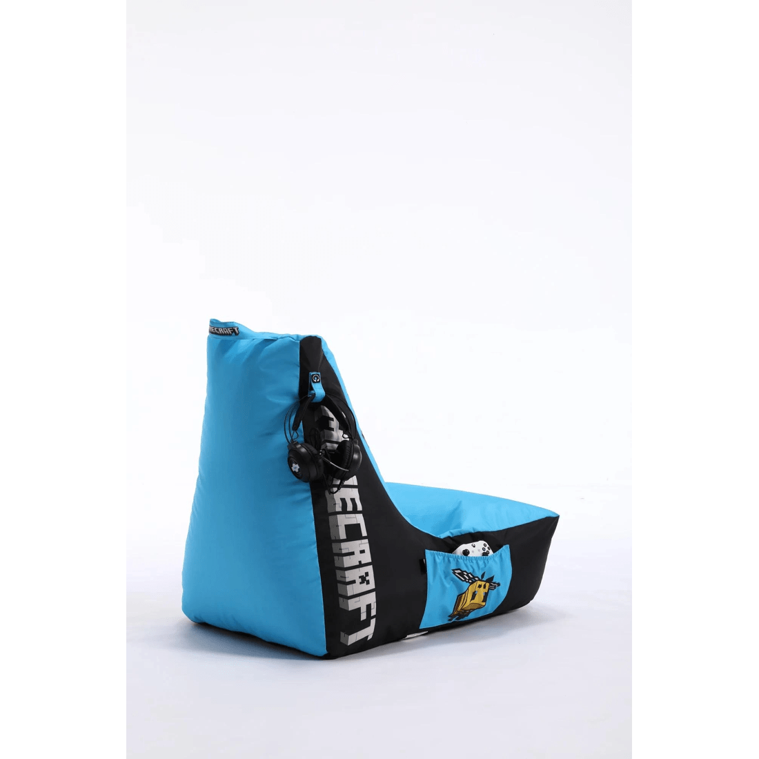 5 Minecraft High Back Bean Bag Cover - Blue, 5 of 10