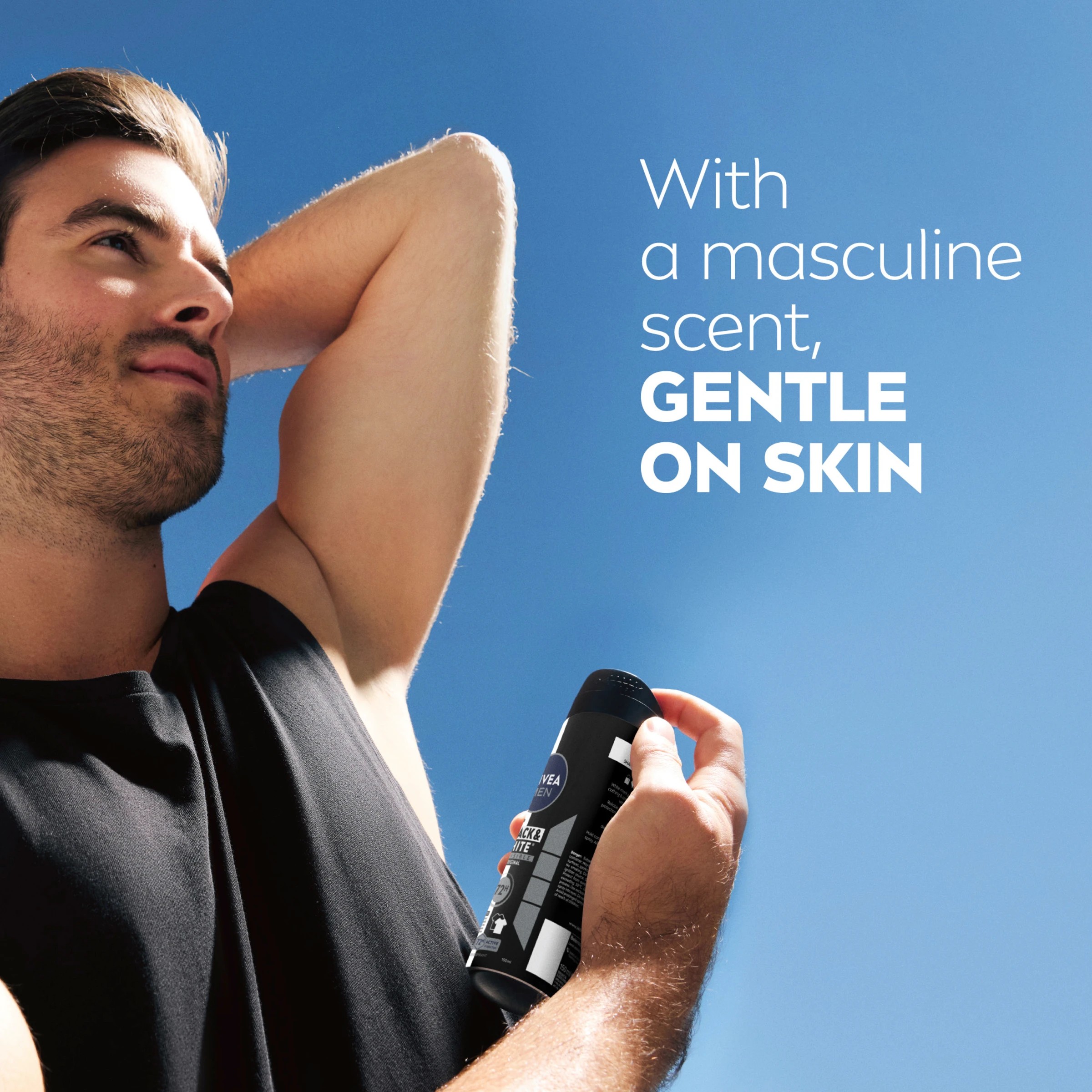 4 Nivea Men Black & White Invisible Original Anti-Perspirant Aerosol Deodorant 250ml, 4 of 7