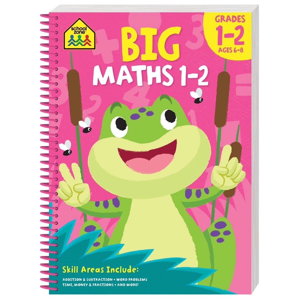 1 School Zone Big Maths Grades 1-2 - Book, 1 of 5