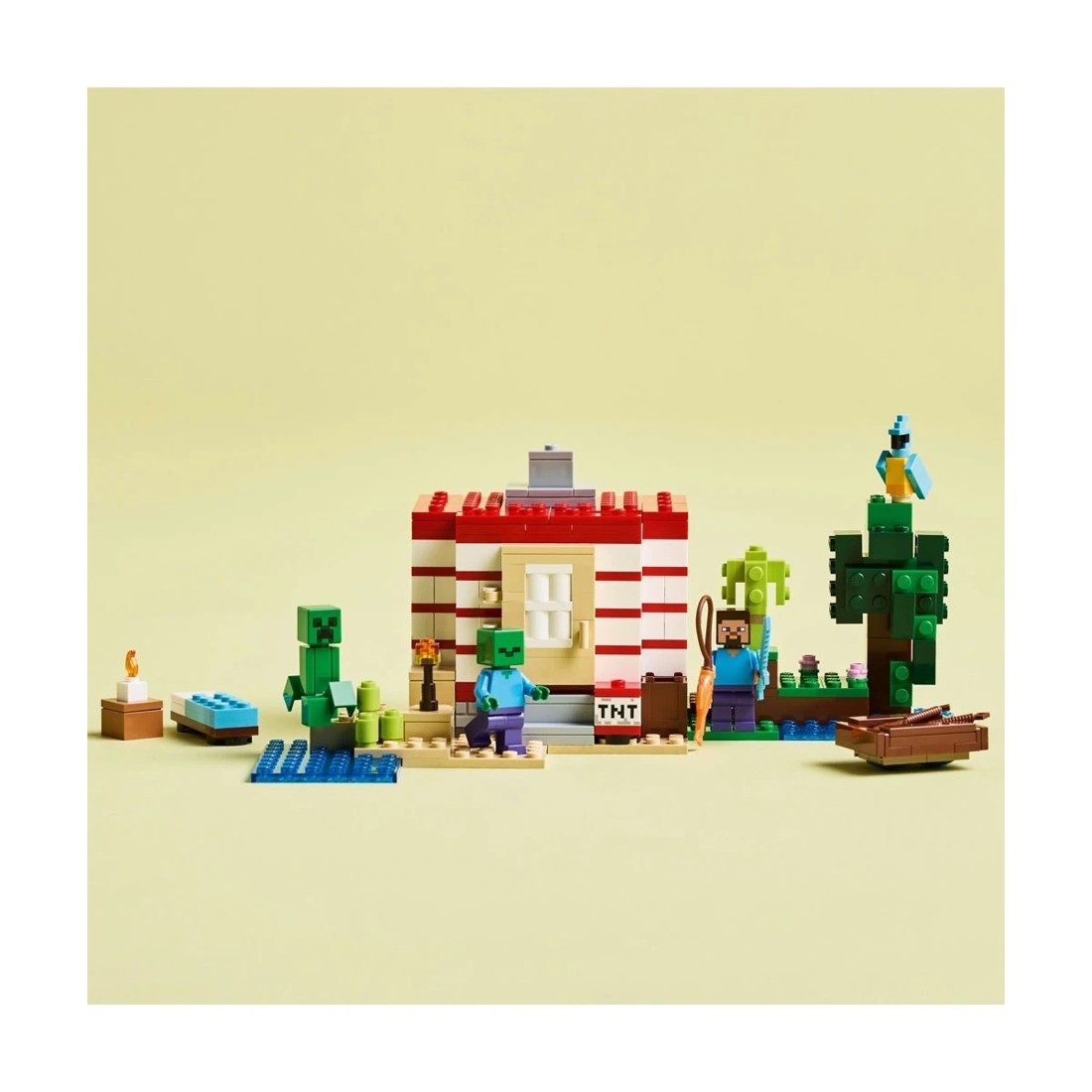 9 LEGO Minecraft The TNT Jungle House 21275, 9 of 10