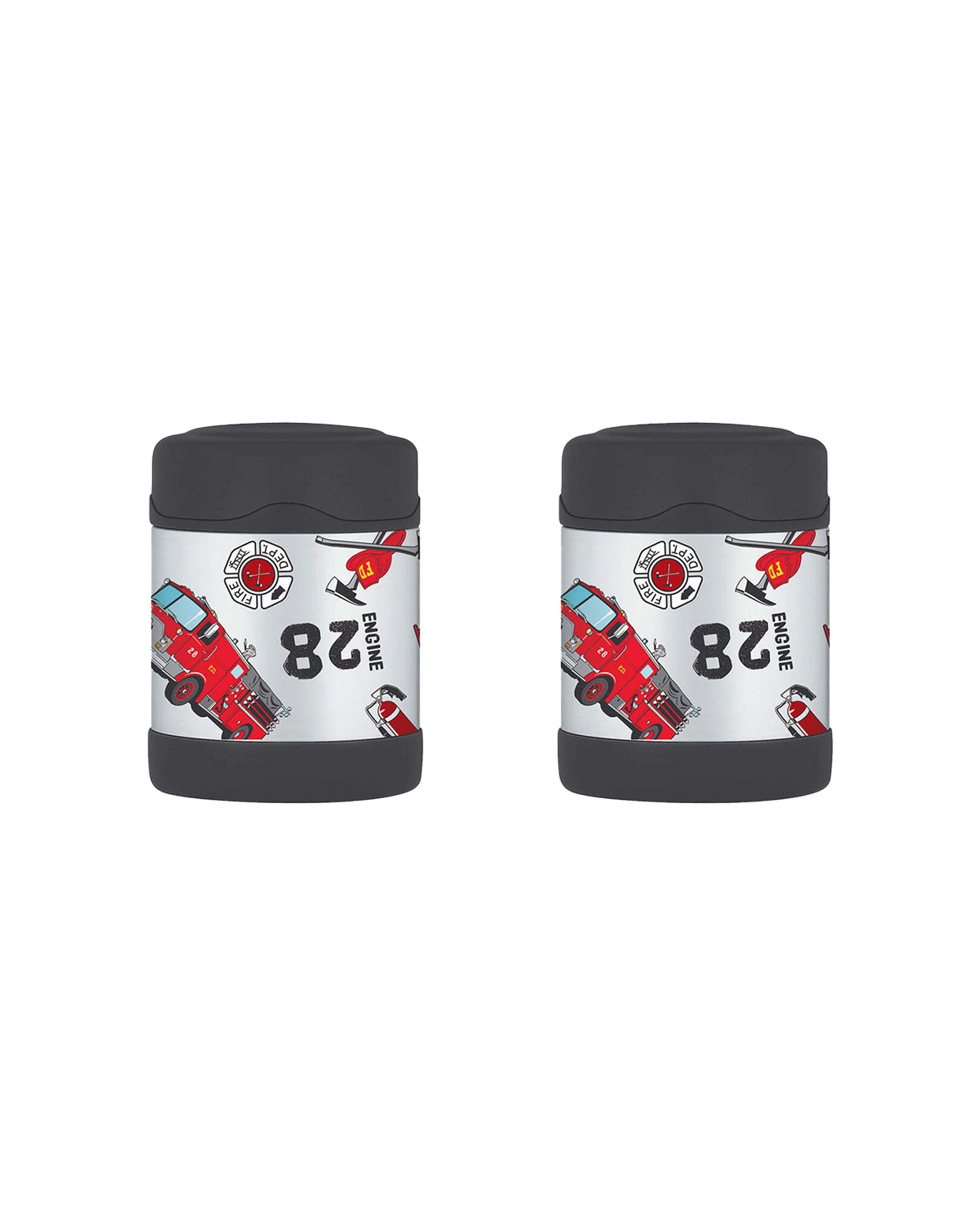 1 Thermos 2PK Funtainer 290ml Stainless Steel Vacuum Insulated Food Jar Kids Edition - Silver, 1 of 1