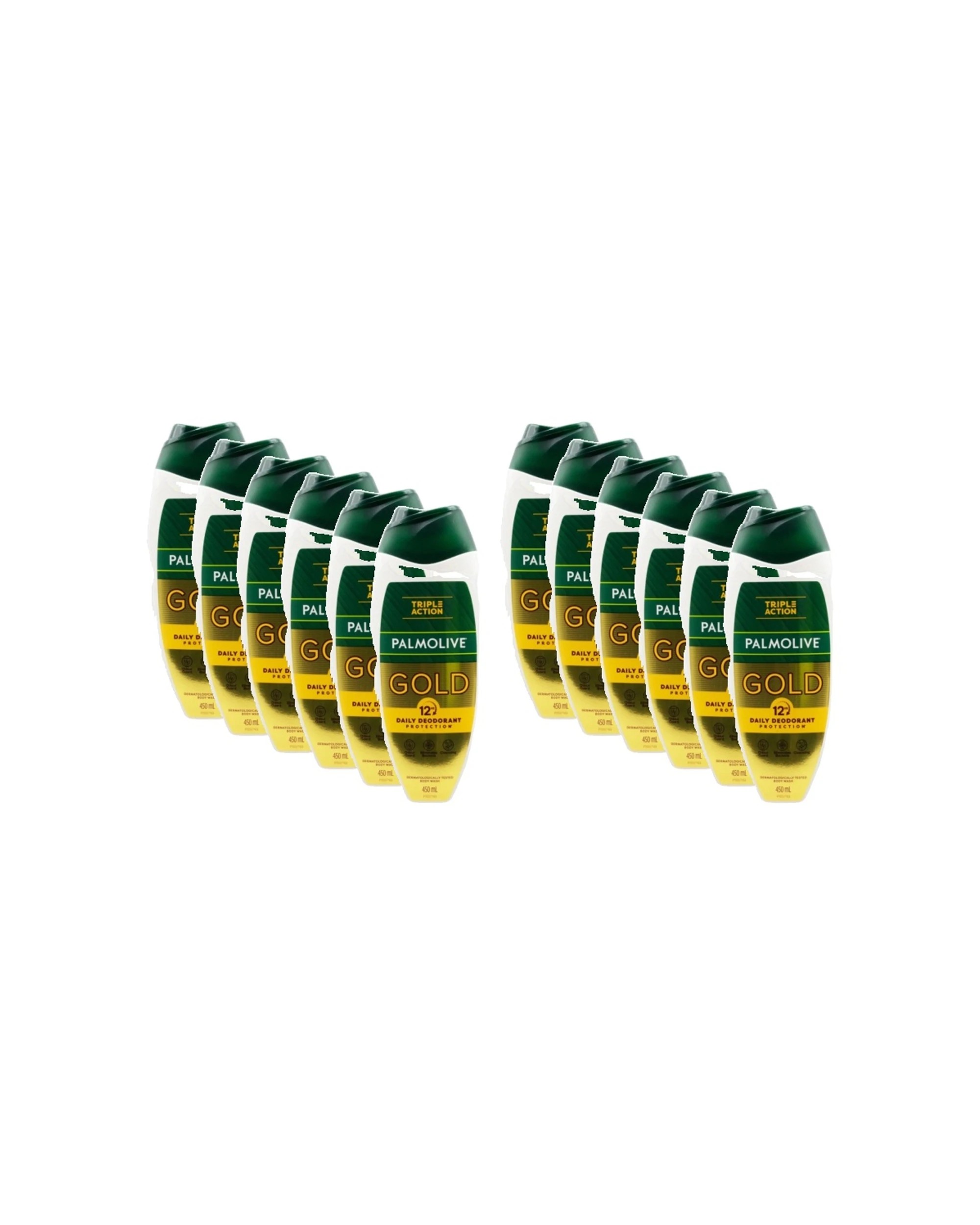 1 Palmolive 12PK Body Wash Triple Action Daily Deodorant Protection 450mL - Multi, 1 of 3