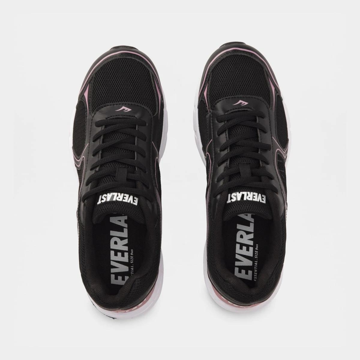 2 Everlast Womens Treadwell Sneakers Blkrgold, 2 of 5