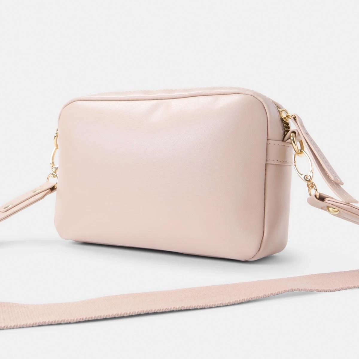 3 Quilted Crossbody Bag BUFF PINK, 3 of 5