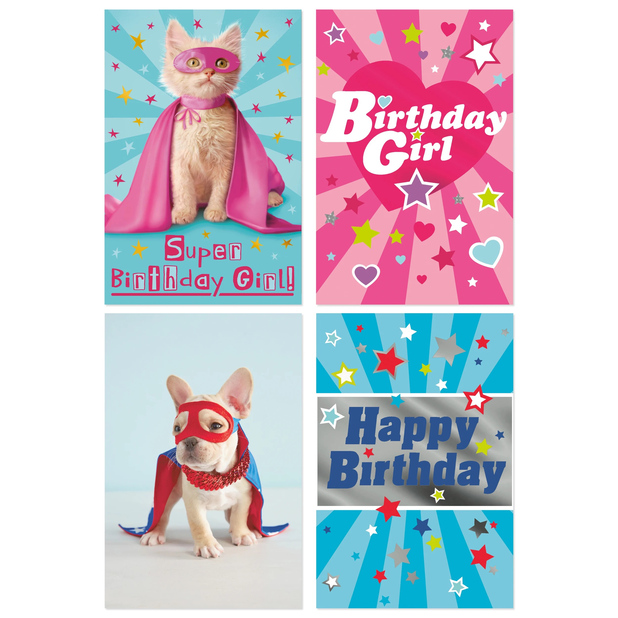 2 12 Pack Hallmark Birthday Cards - Cat and Dog, 2 of 6