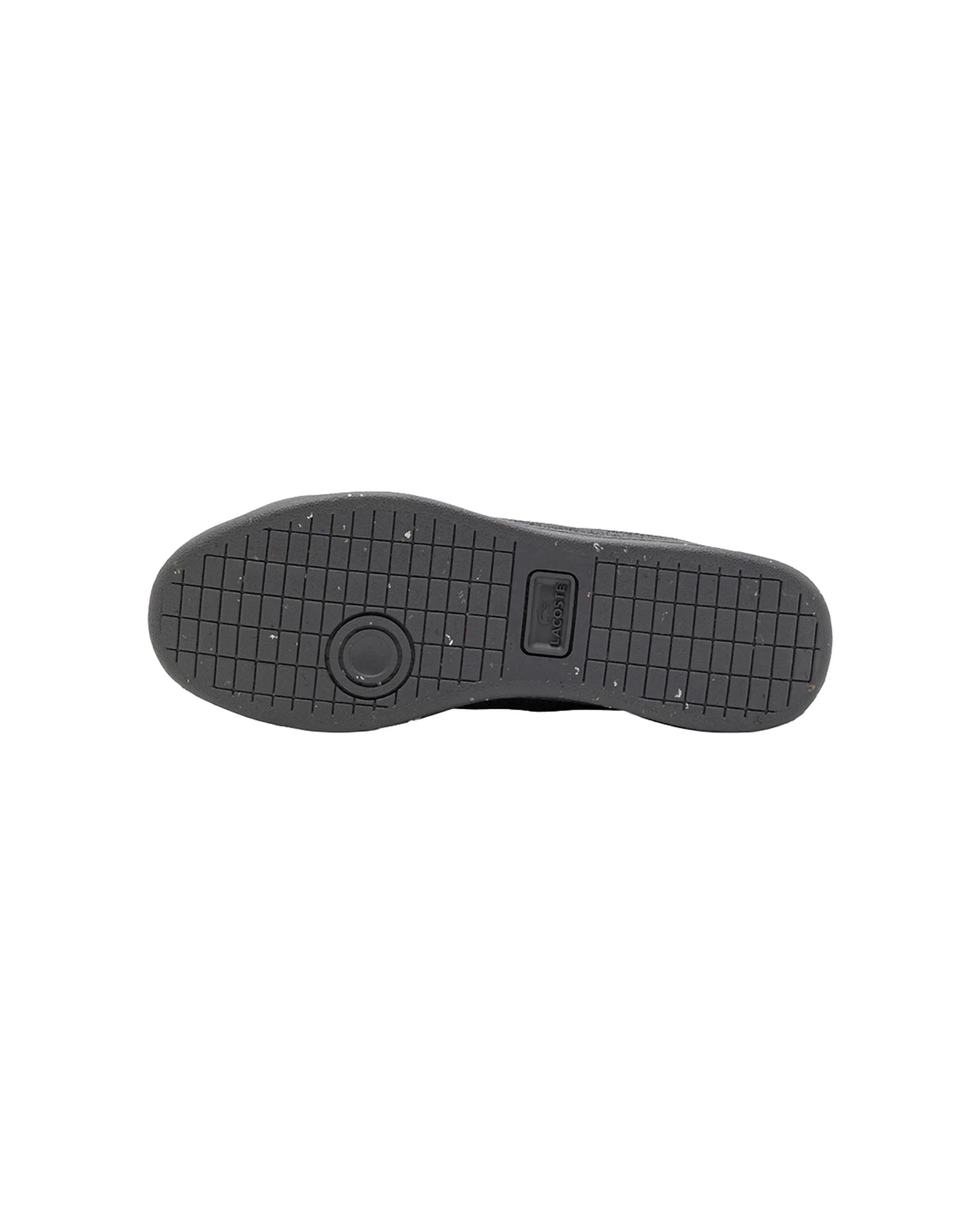 5 Lacoste Carnaby Piquee Knitted Textile Laceup Men's Casual Sneakers - 7 - Grey, 5 of 5