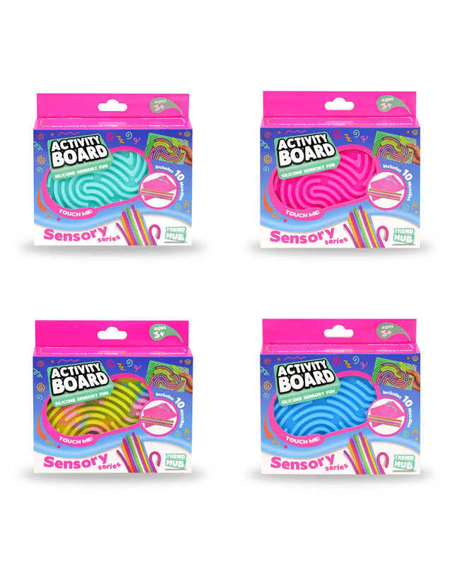 Trend Hub Sensory Series: Activity Board - Asso