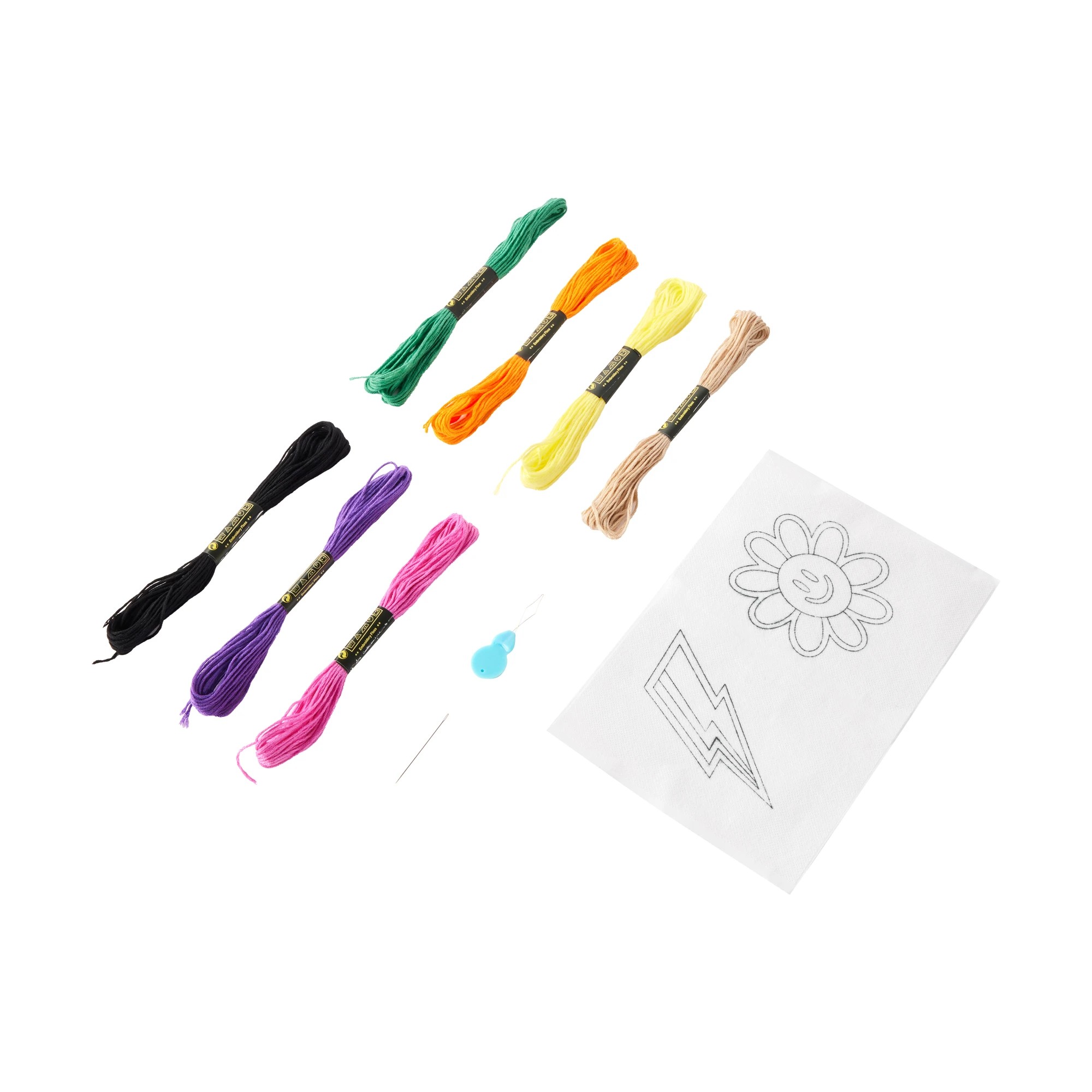 2 DIY Embroidery Patch Kit, 2 of 7
