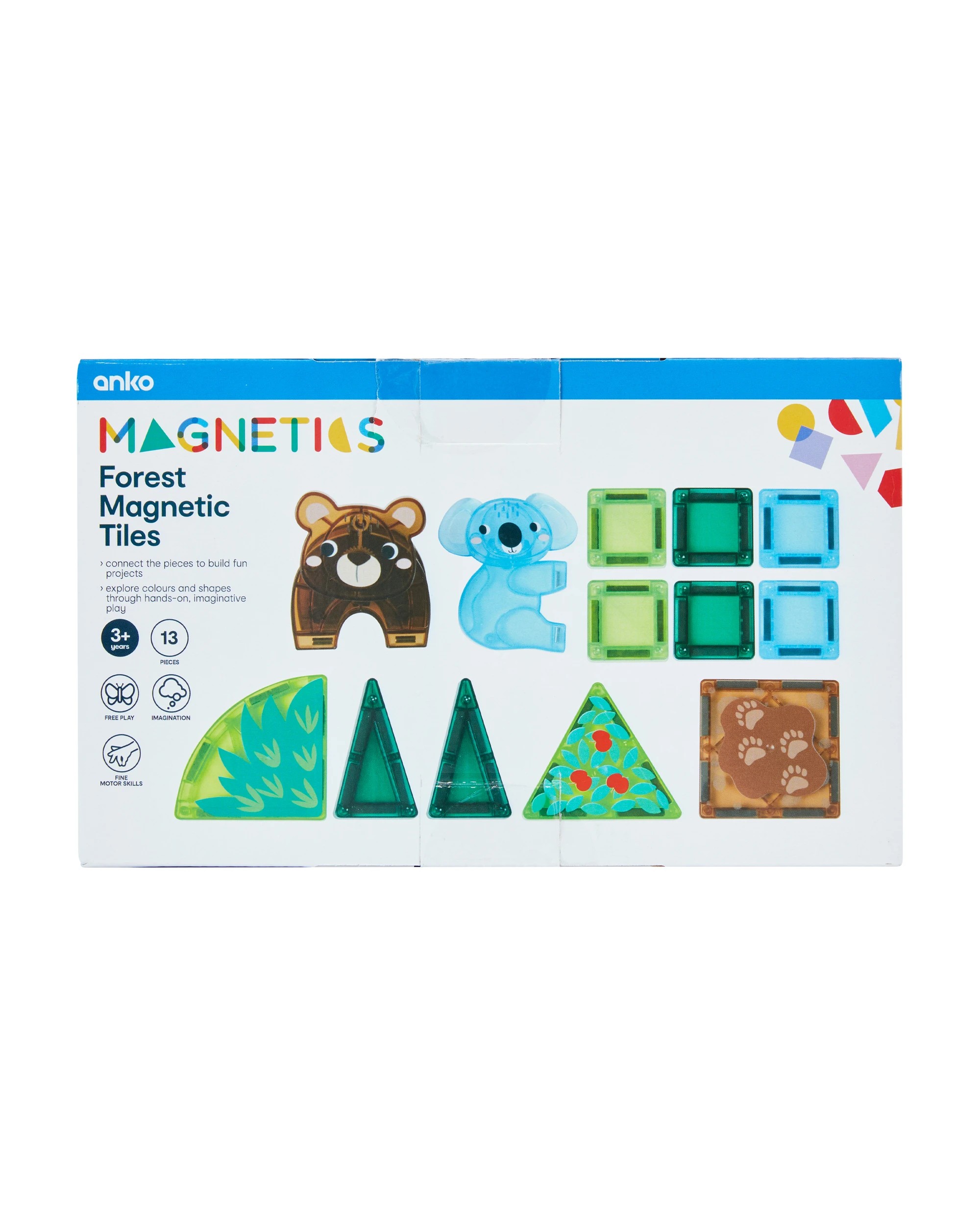 7 13 Piece Forest Magnetic Tiles, 7 of 7