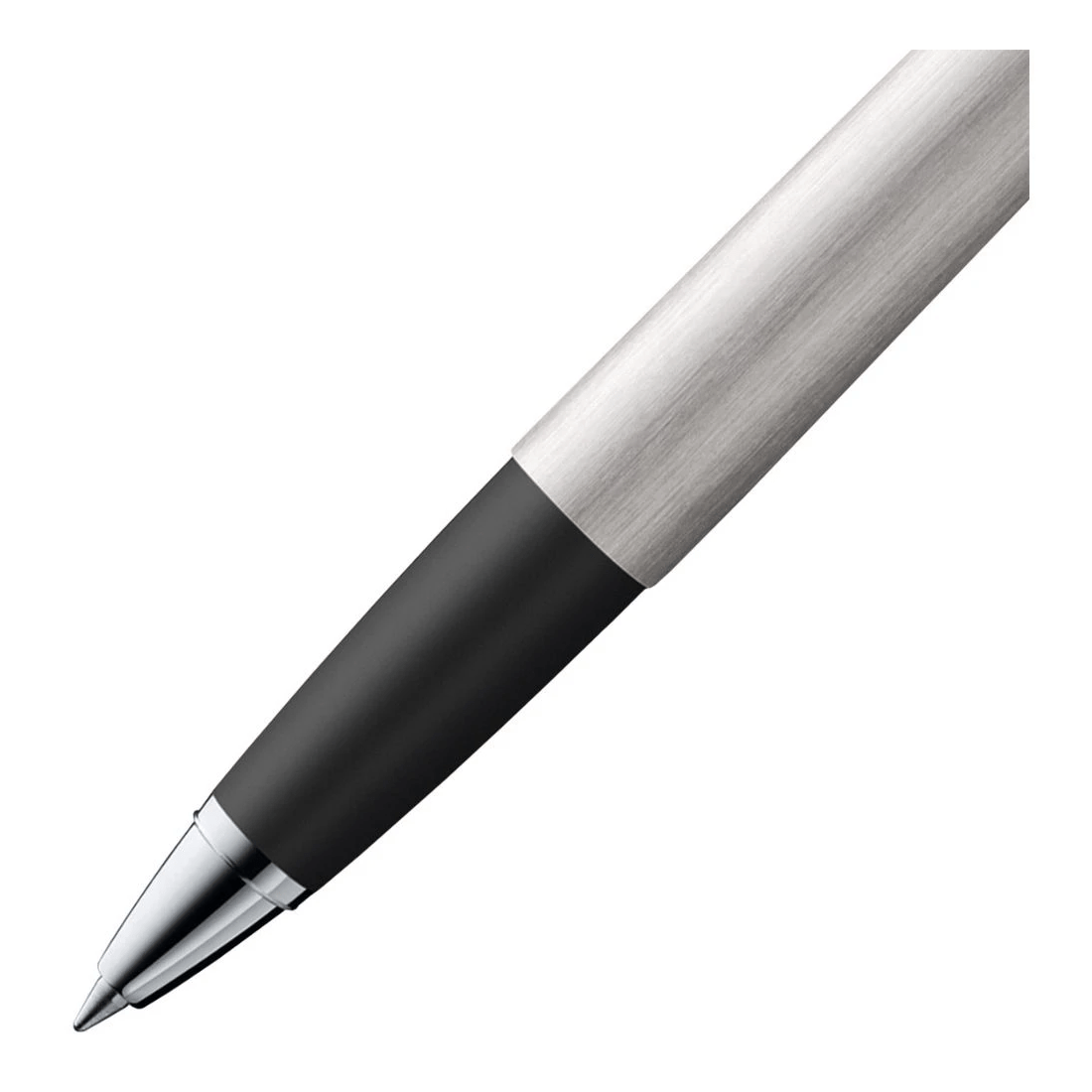 2 Lamy Studio Rollerball Pen 0.7mm Brushed Stainless Steel, 2 of 2
