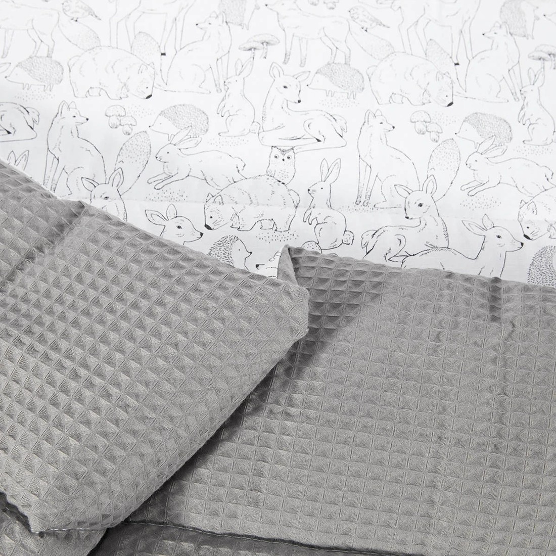 5 Organic Cotton Cover Cot Comforter Set, 5 of 6