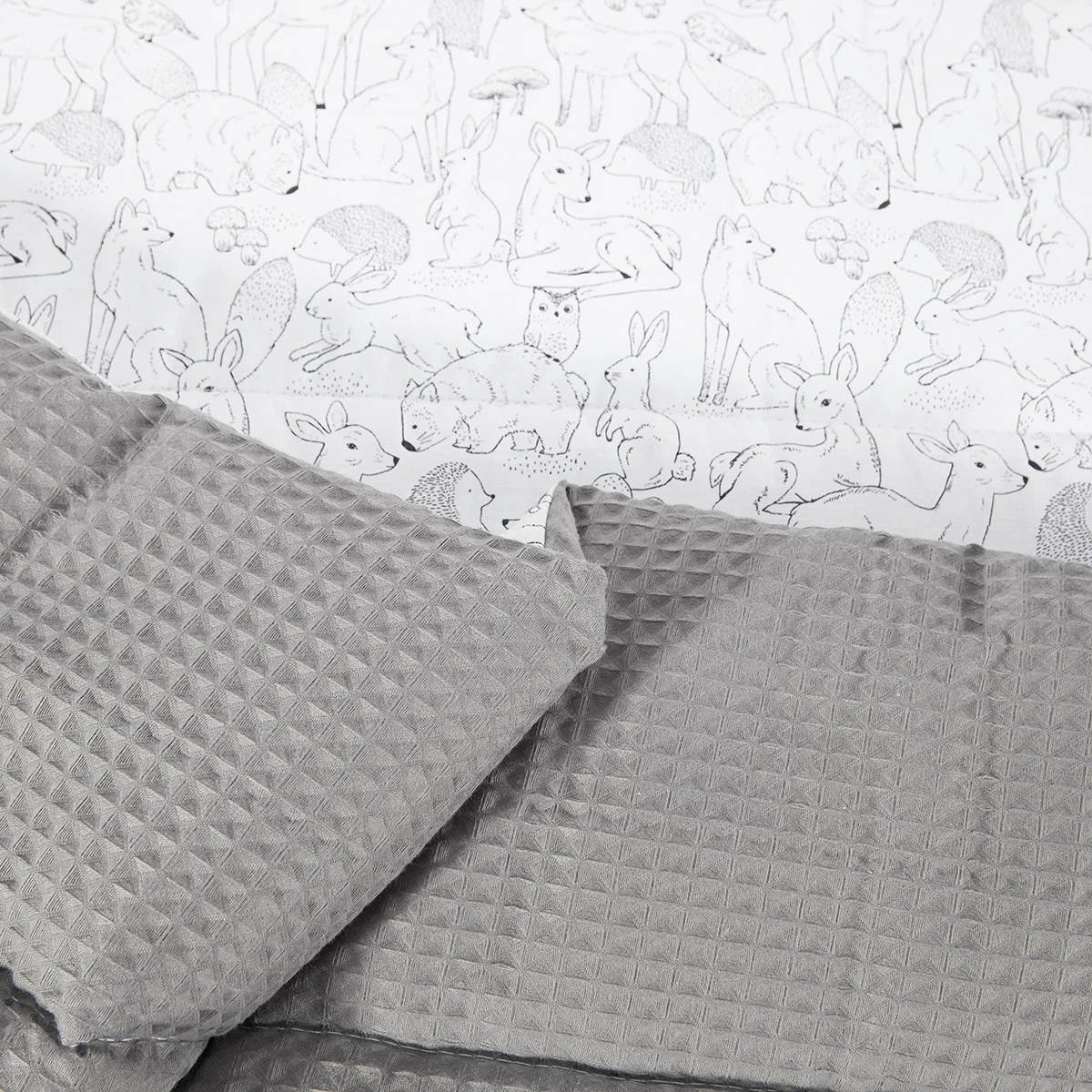 5 Organic Cotton Cover Cot Comforter Set, 5 of 6