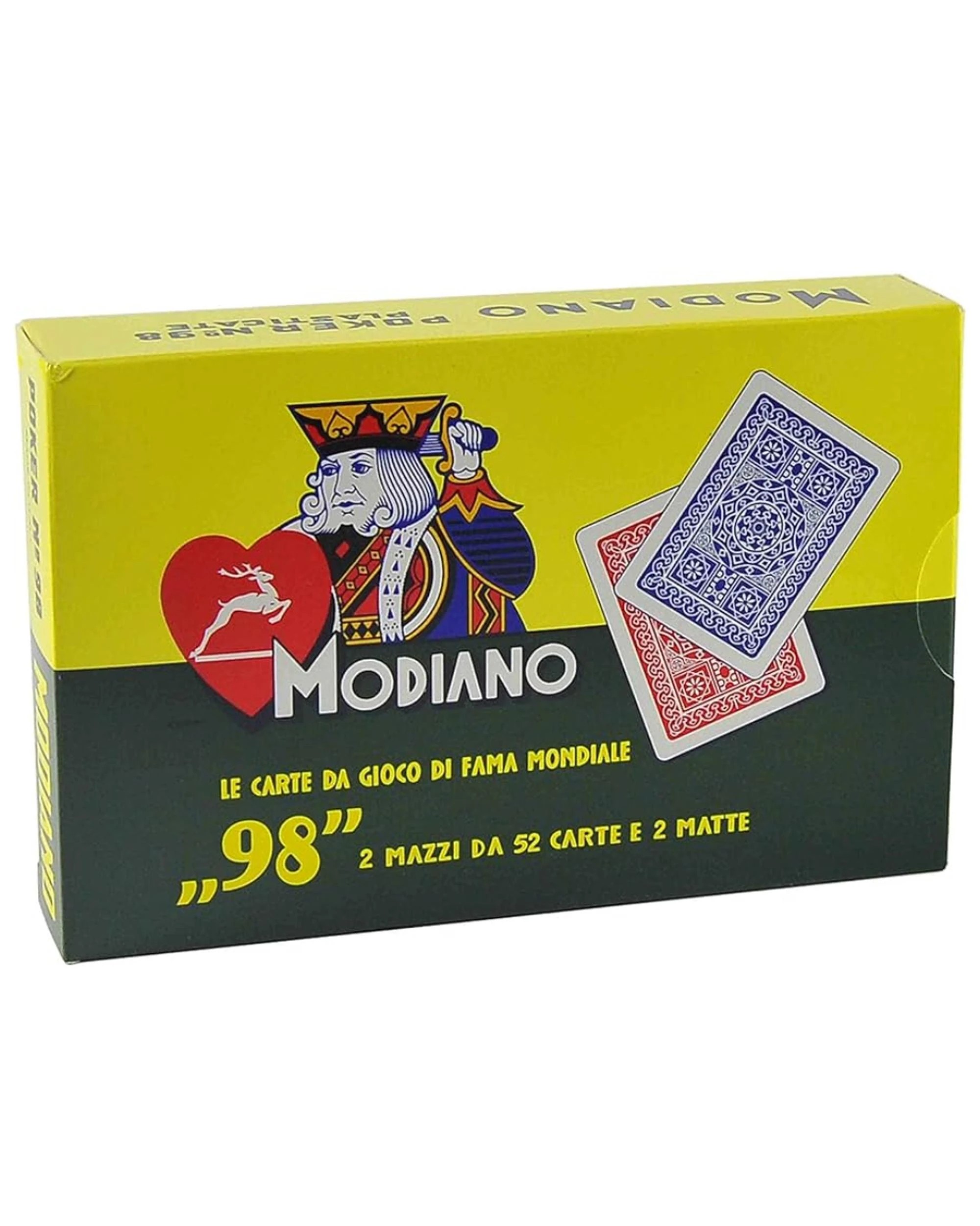 Modiano 98 Poker Double Deck Playing Cards - Kmart
