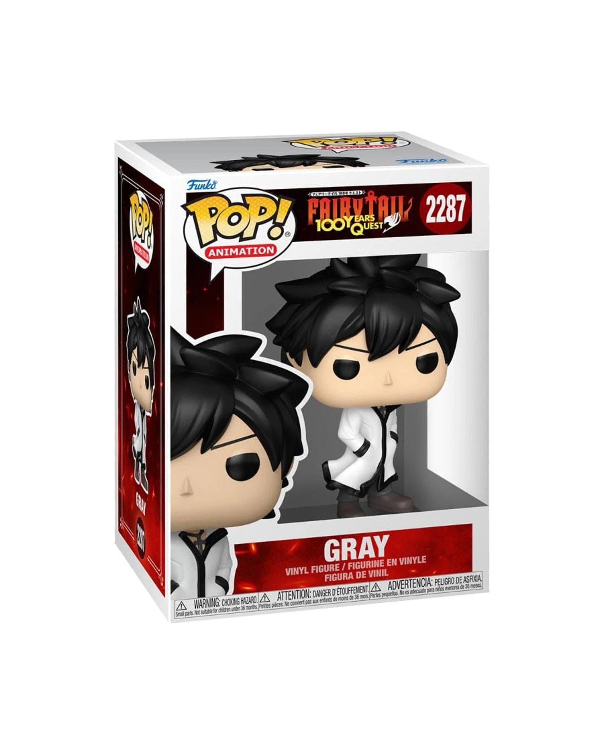 3 Fairy Tail 100 Years Quest Gray Funko POP! Vinyl, 3 of 6