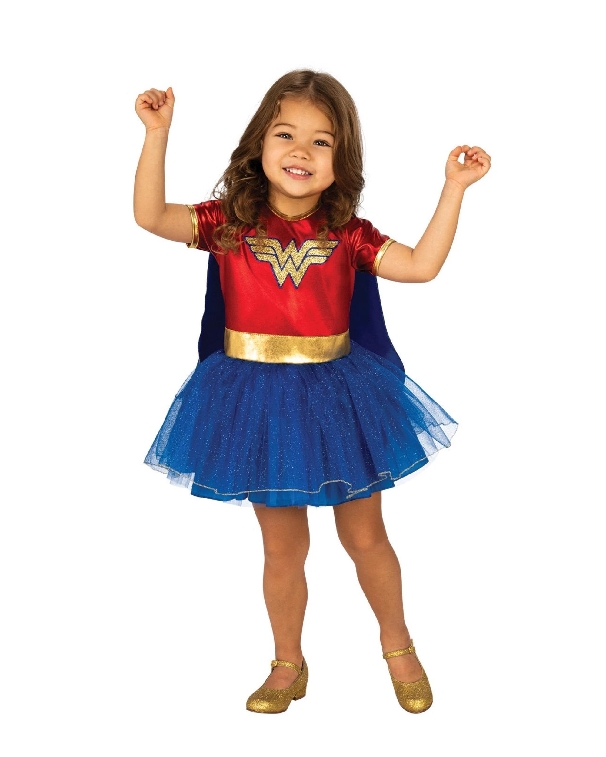 1 DC Wonder Woman Child Costume Size Toddler, 1 of 3