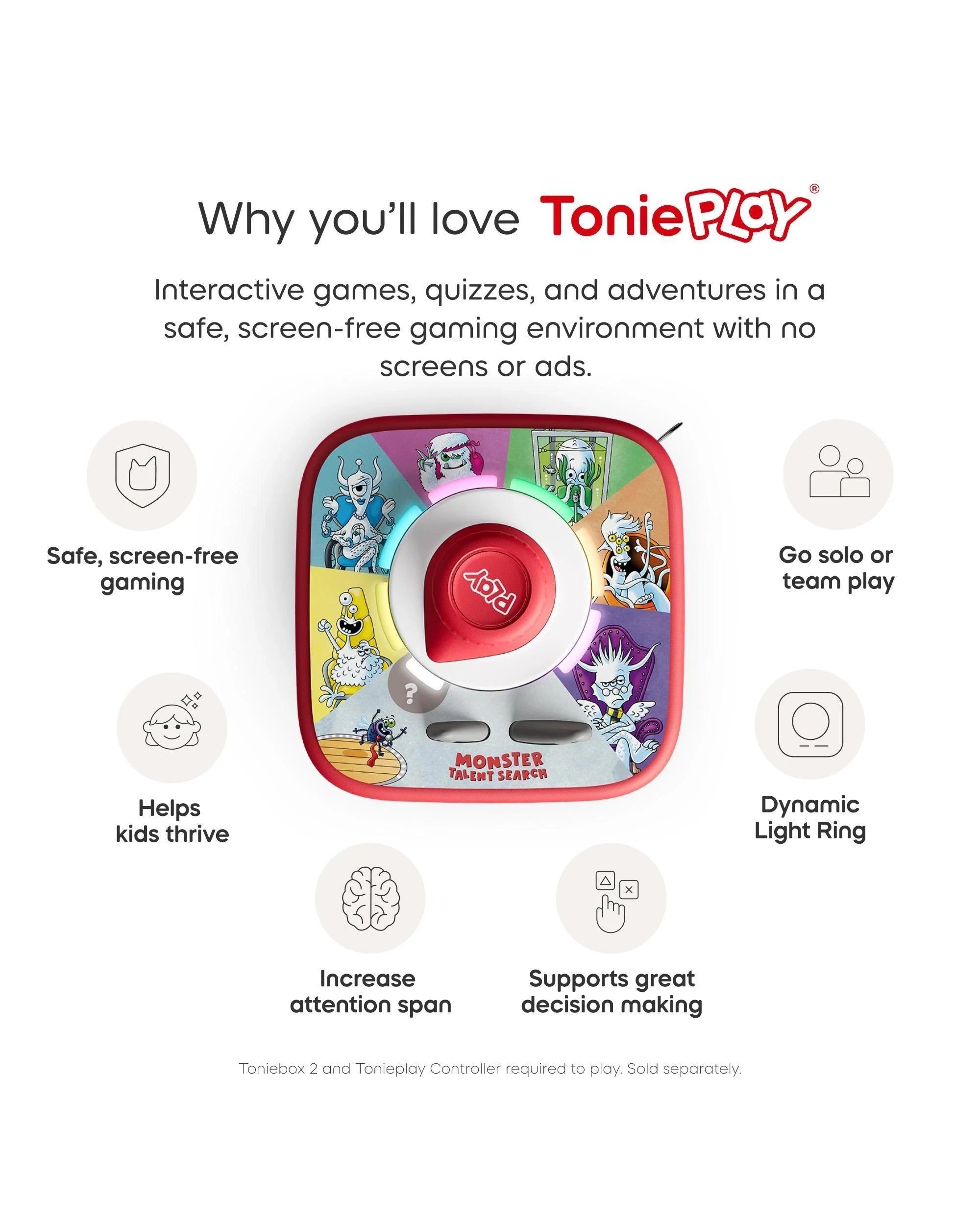 5 Tonies - Tonieplay® Monster Talent Search - Multi, 5 of 7