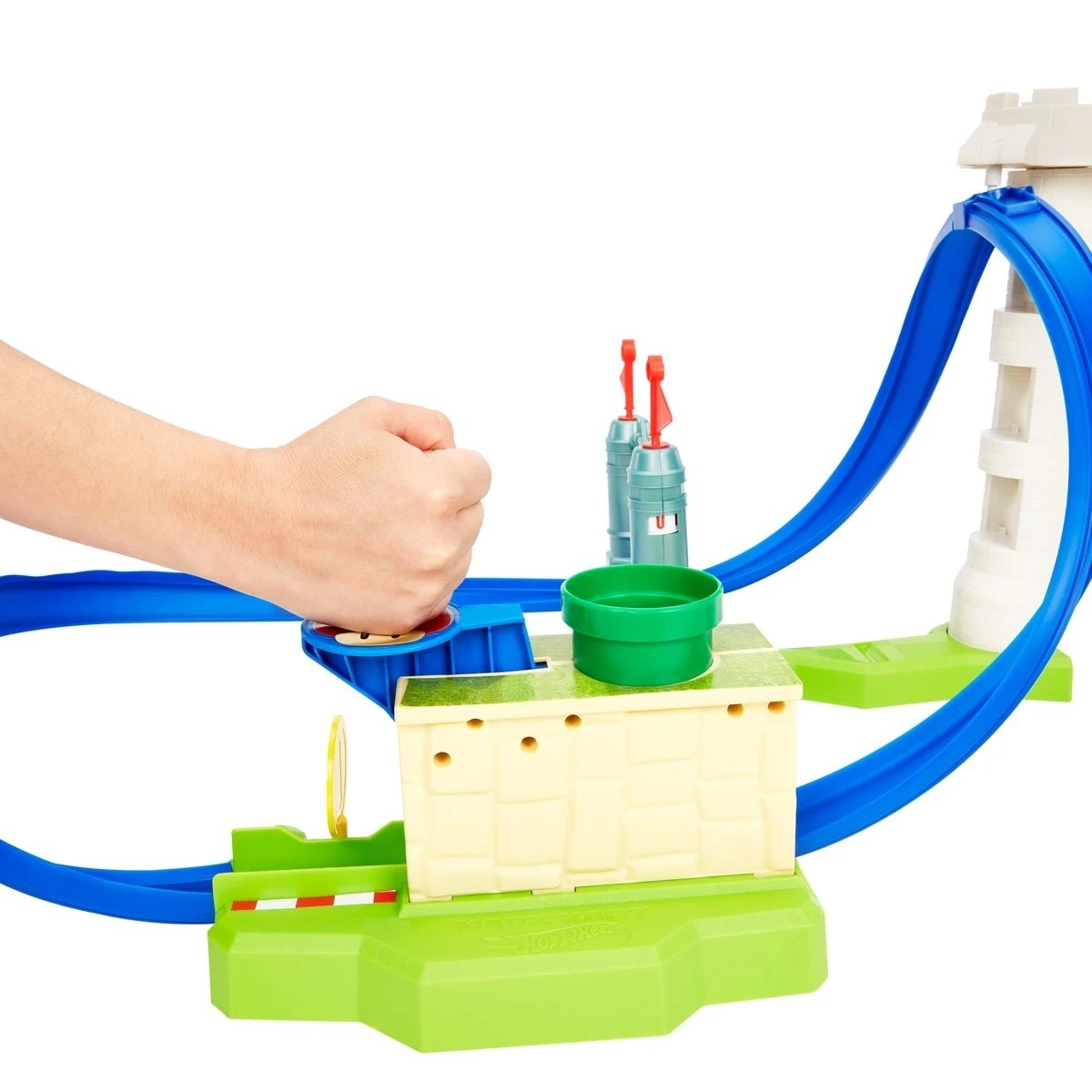 4 ​Hot Wheels Mario Kart Circuit Slam Track Set, 4 of 8