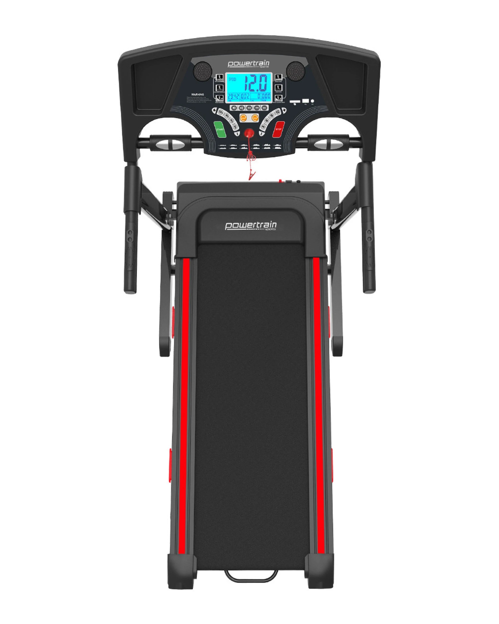 7 Powertrain K200 Electric Treadmill Folding Home Gym Running Machine, 7 of 9