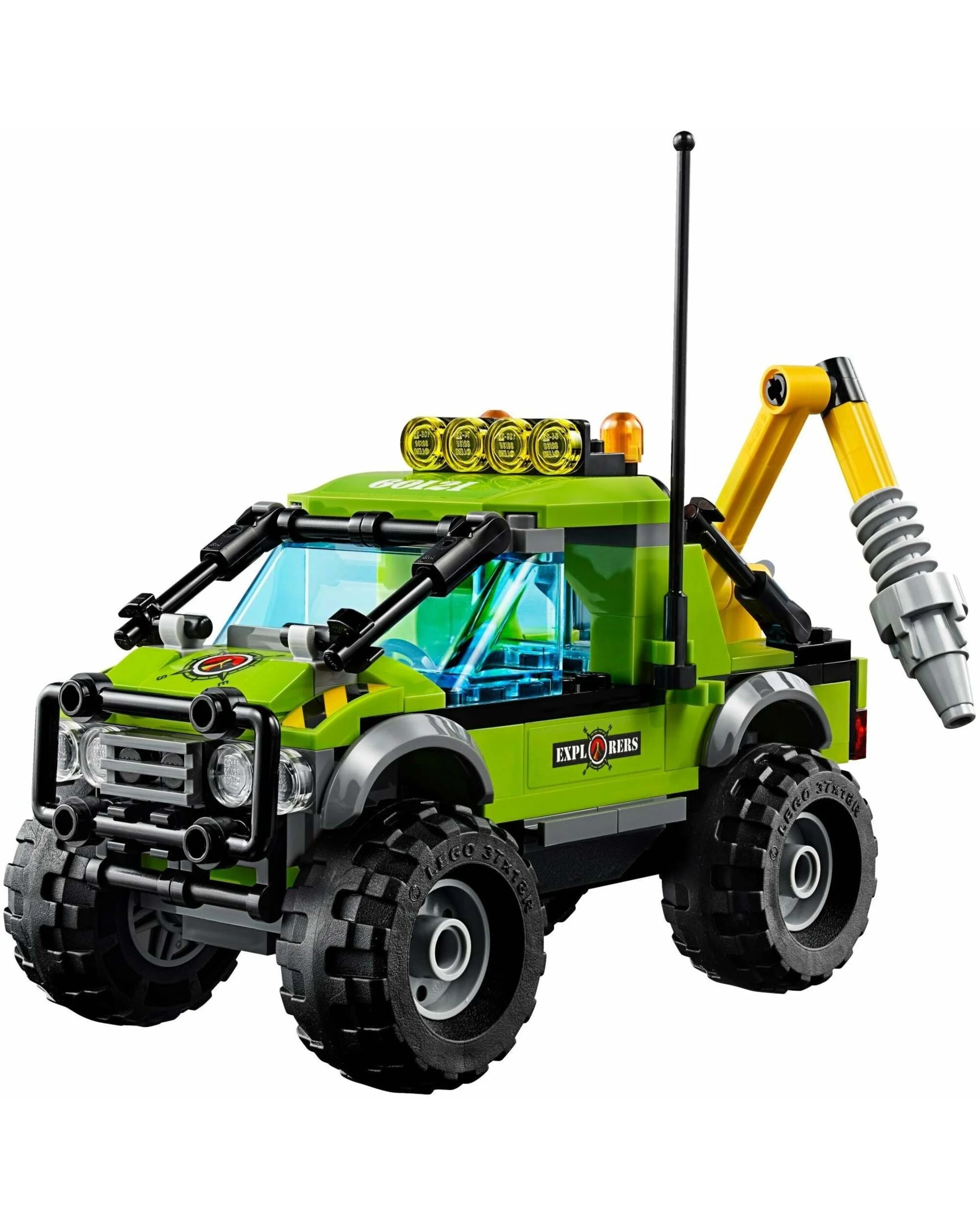 2 LEGO 60121 Volcano Exploration Truck with Minifigures & Crystal, 2 of 5