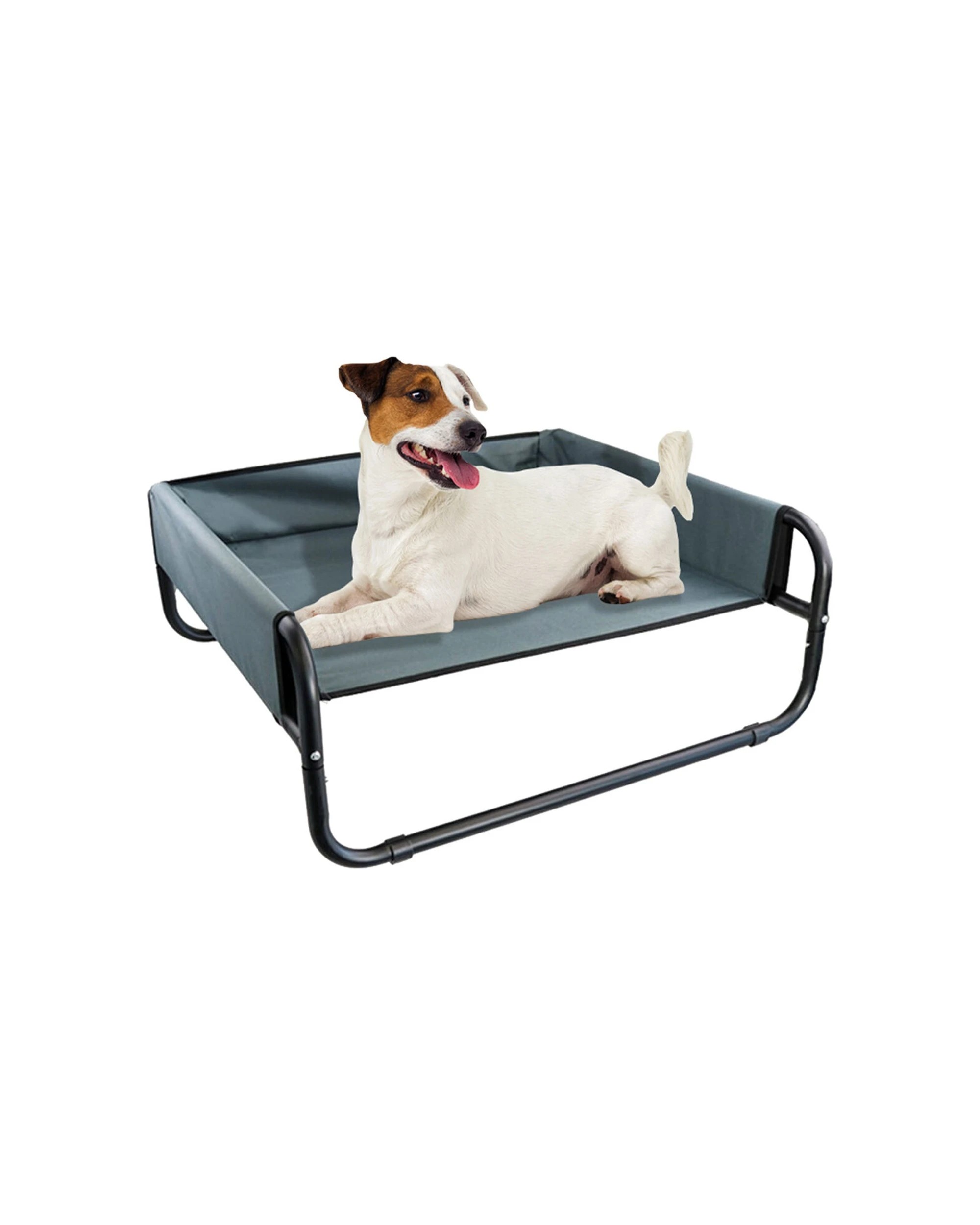 3 Paws And Claws Elevated Walled Pet Bed - Small Pack Of 2 56cm Durable -
 - charcoal, 3 of 4
