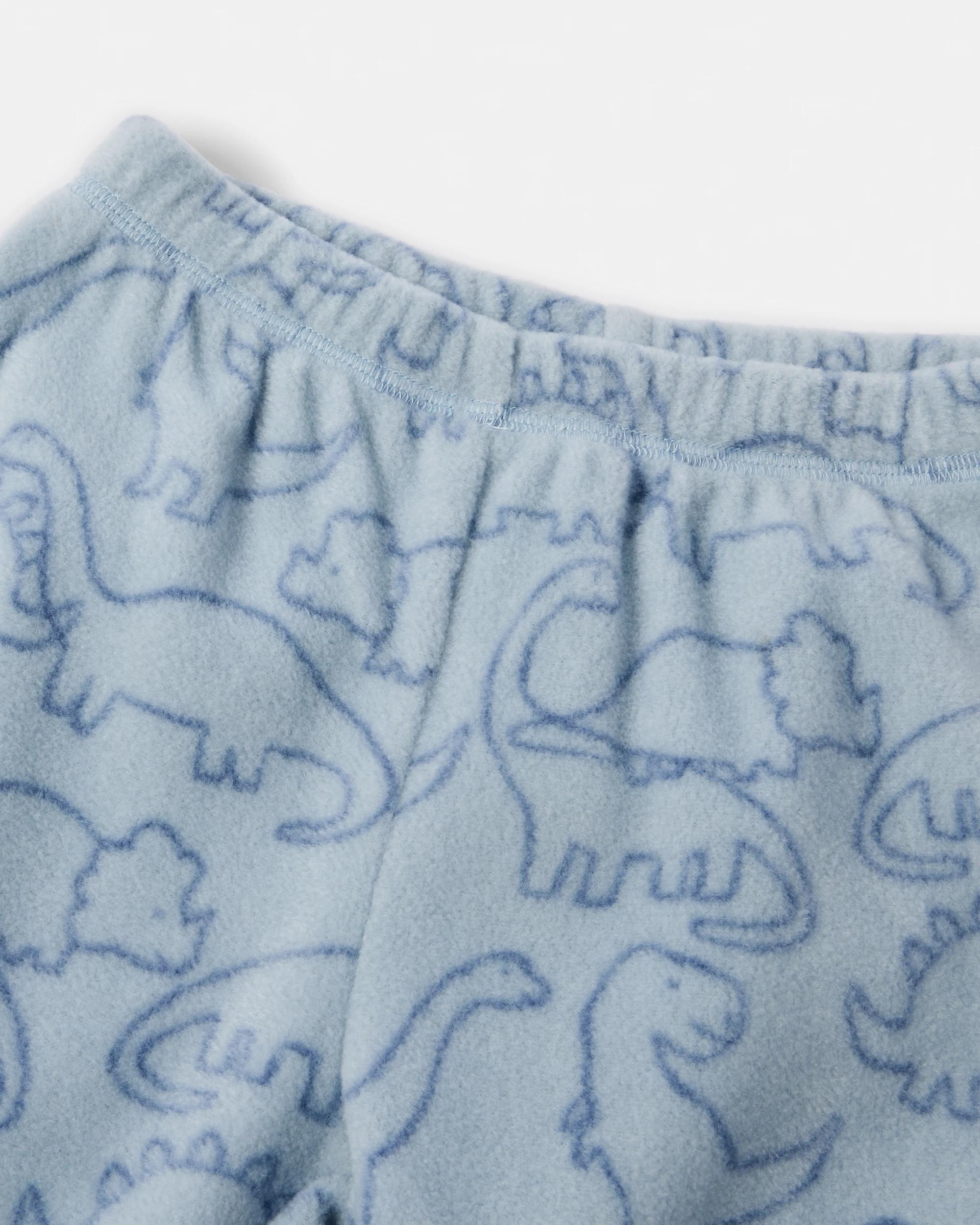 6 Polar Fleece Set Blu Dino, 6 of 6