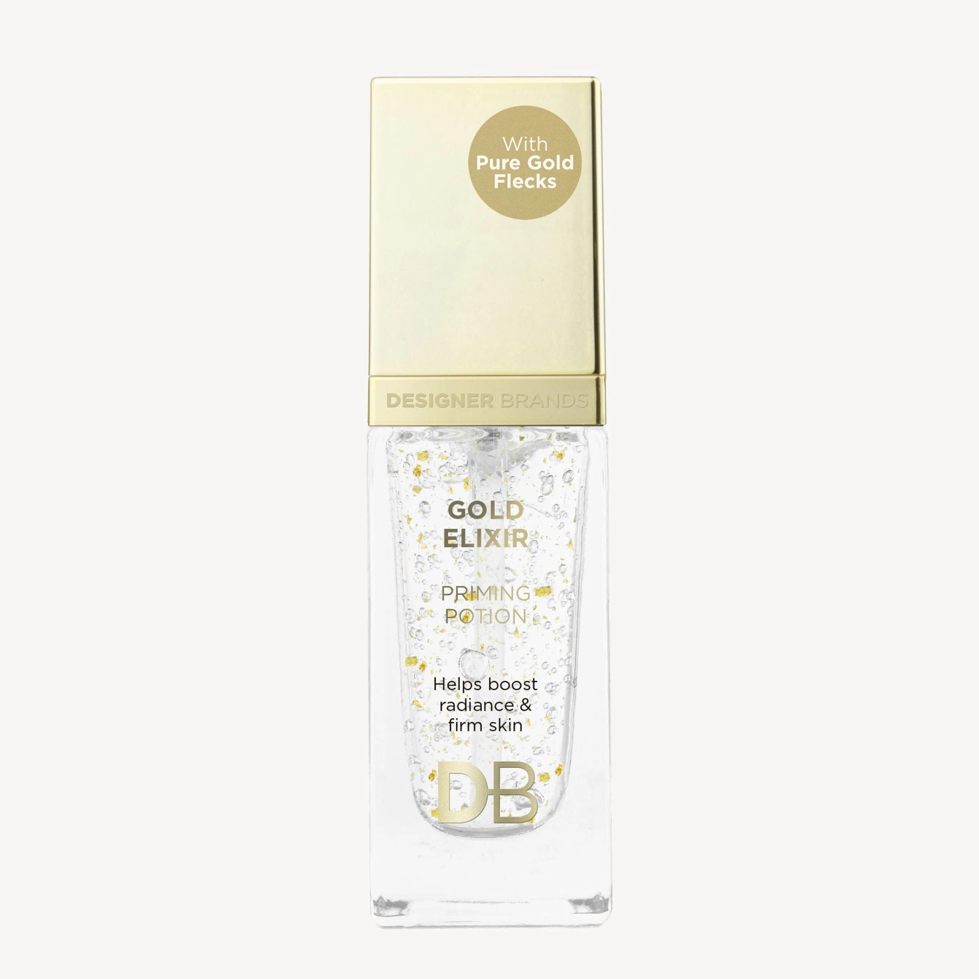 1 DB Designer Brands Gold Elixir Priming Potion - Boost Radiance, Firm Skin, 1 of 3