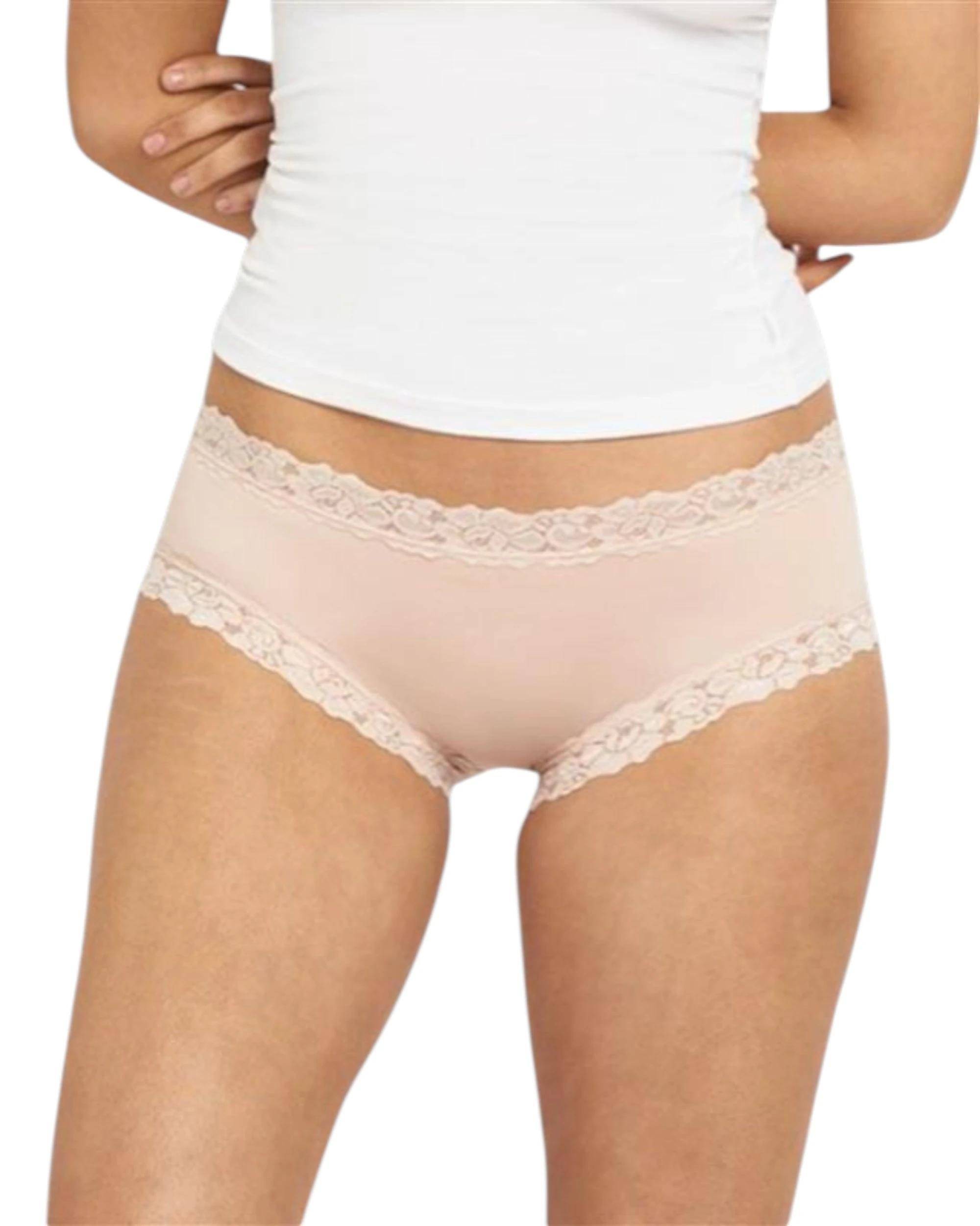 1 Jockey 6 Pack Womens Parisienne Classic Boyleg Underwear DUSK, 1 of 4